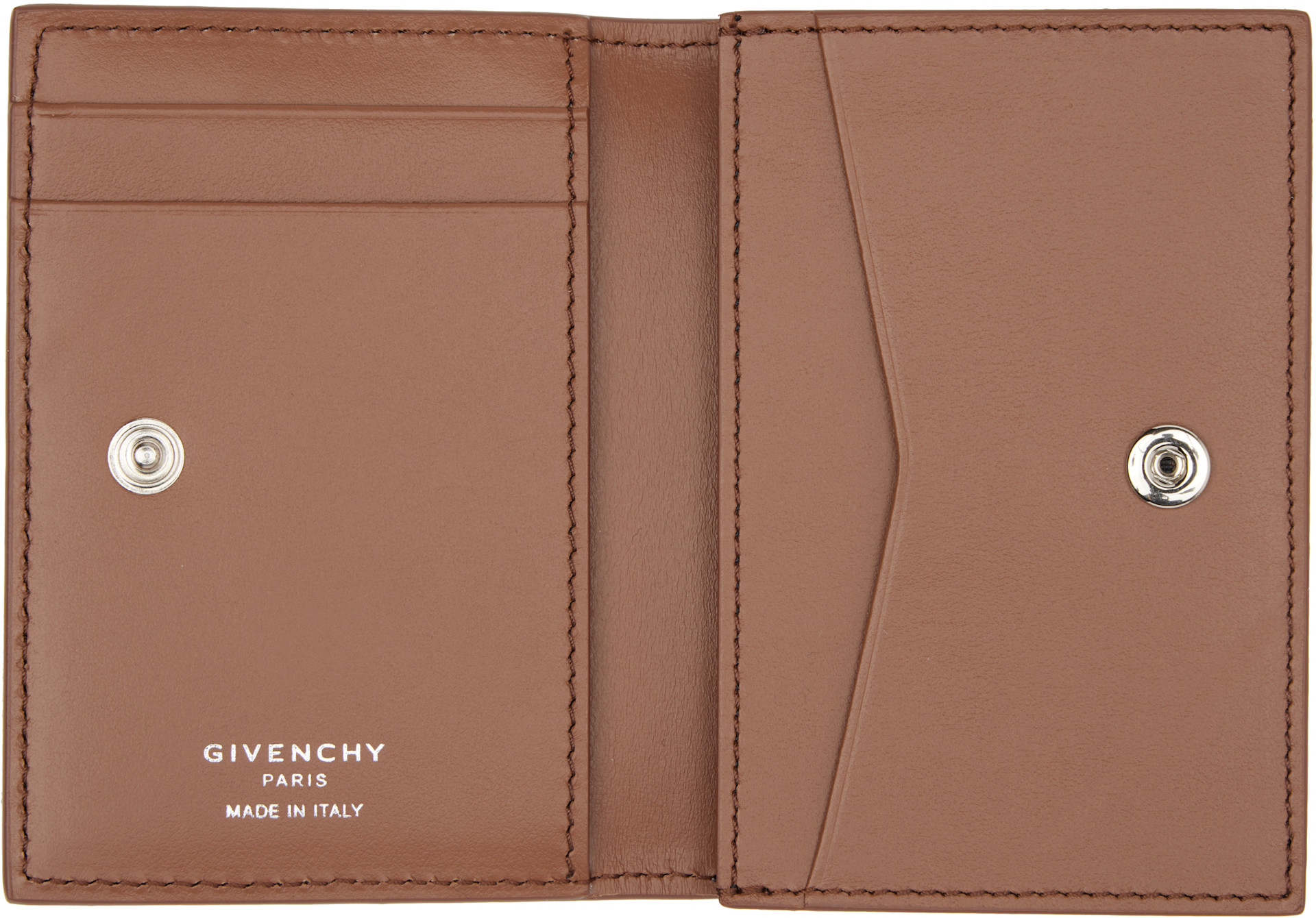 Givenchy - 탠 플랩 카드 지갑