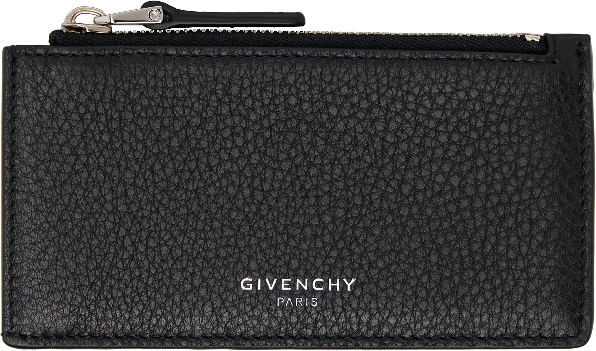 Givenchy - Porte-carte noir à glissière