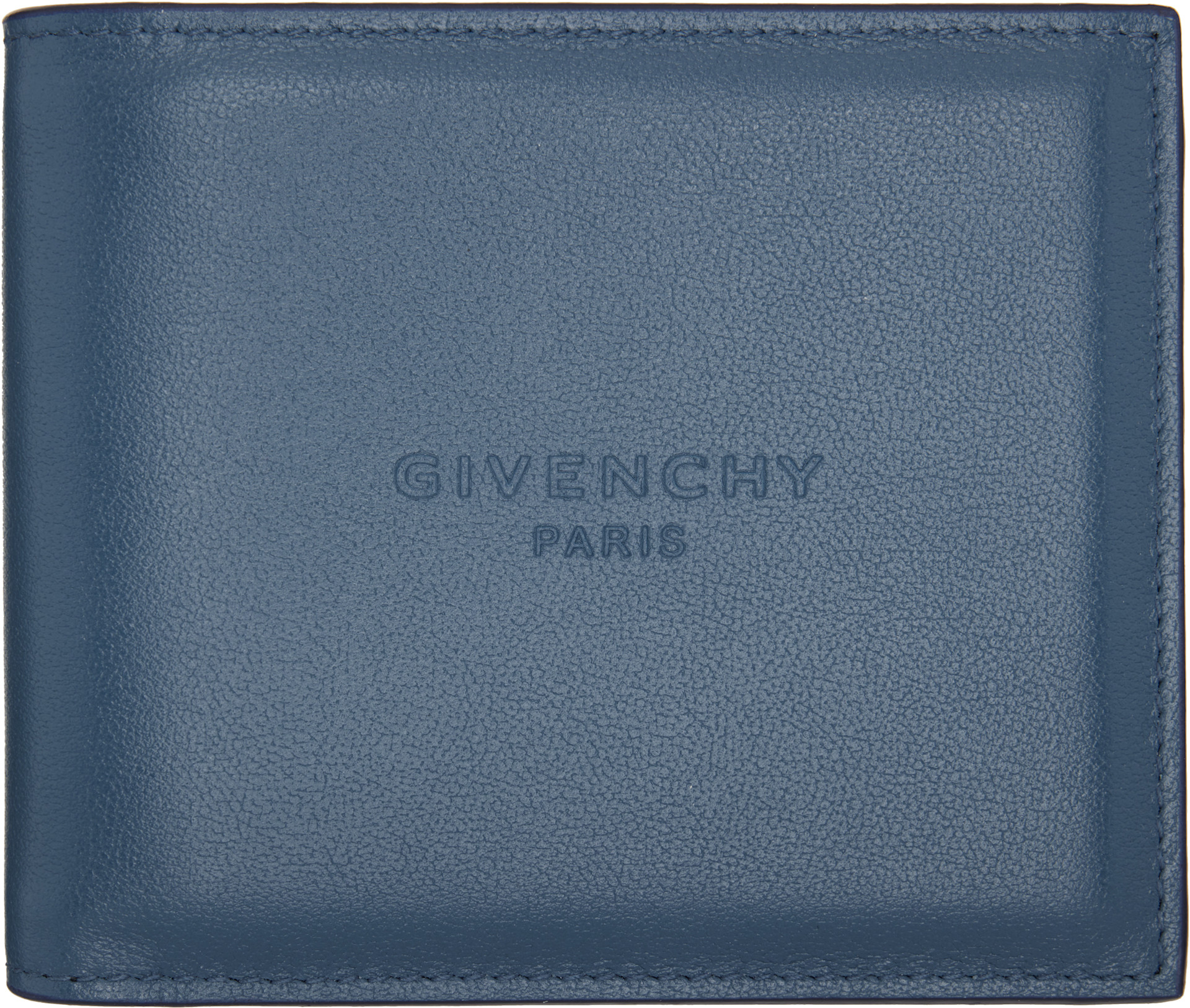 Givenchy - 블루 안티고나 스탬프 지갑