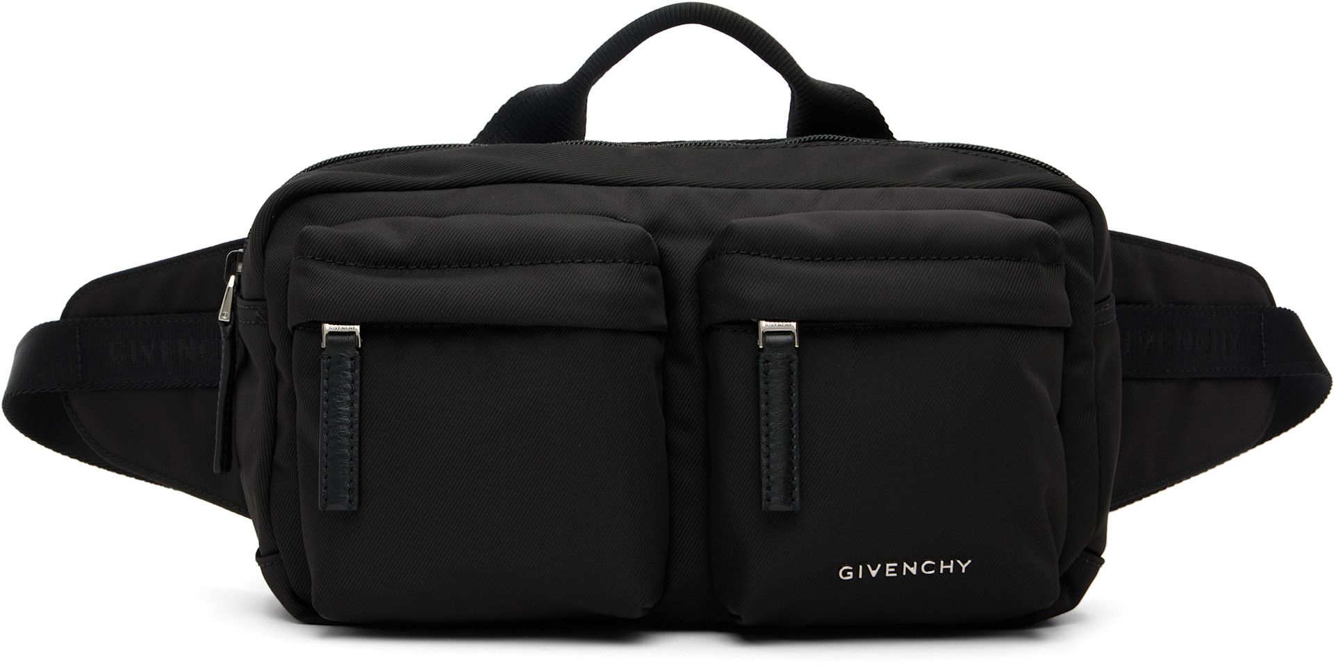 Givenchy - 블랙 에센셜 U 벨트백