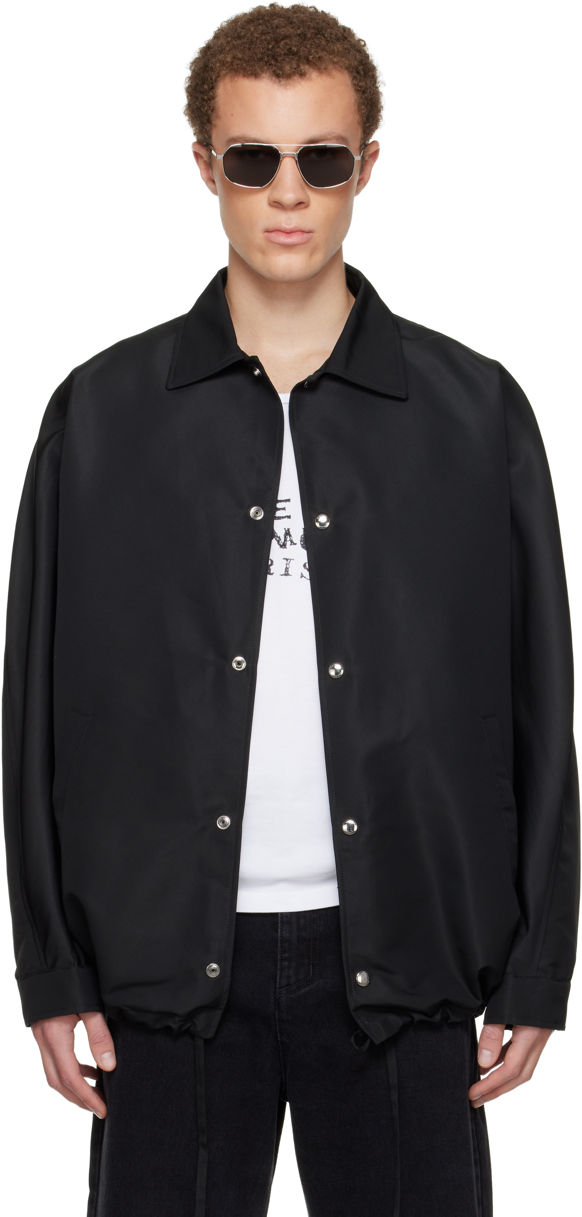Givenchy - Black Coach Jacket