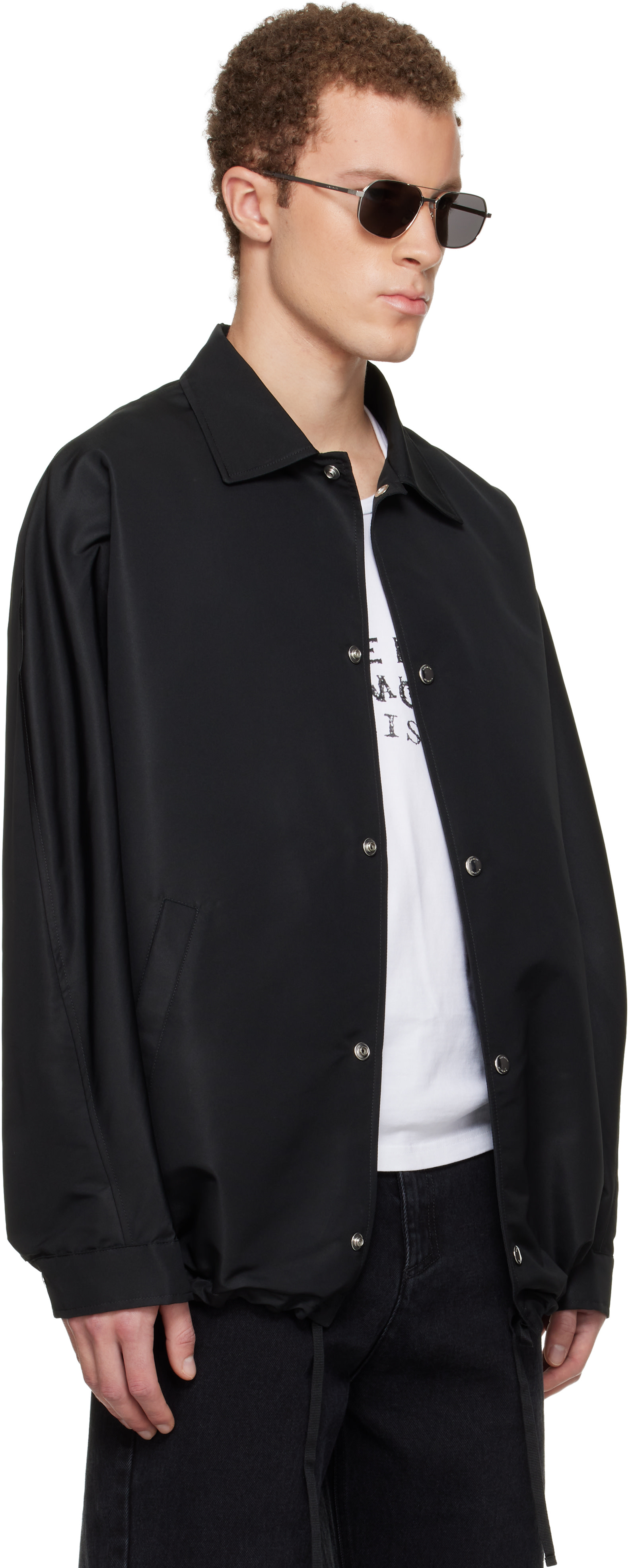 Givenchy - Black Coach Jacket