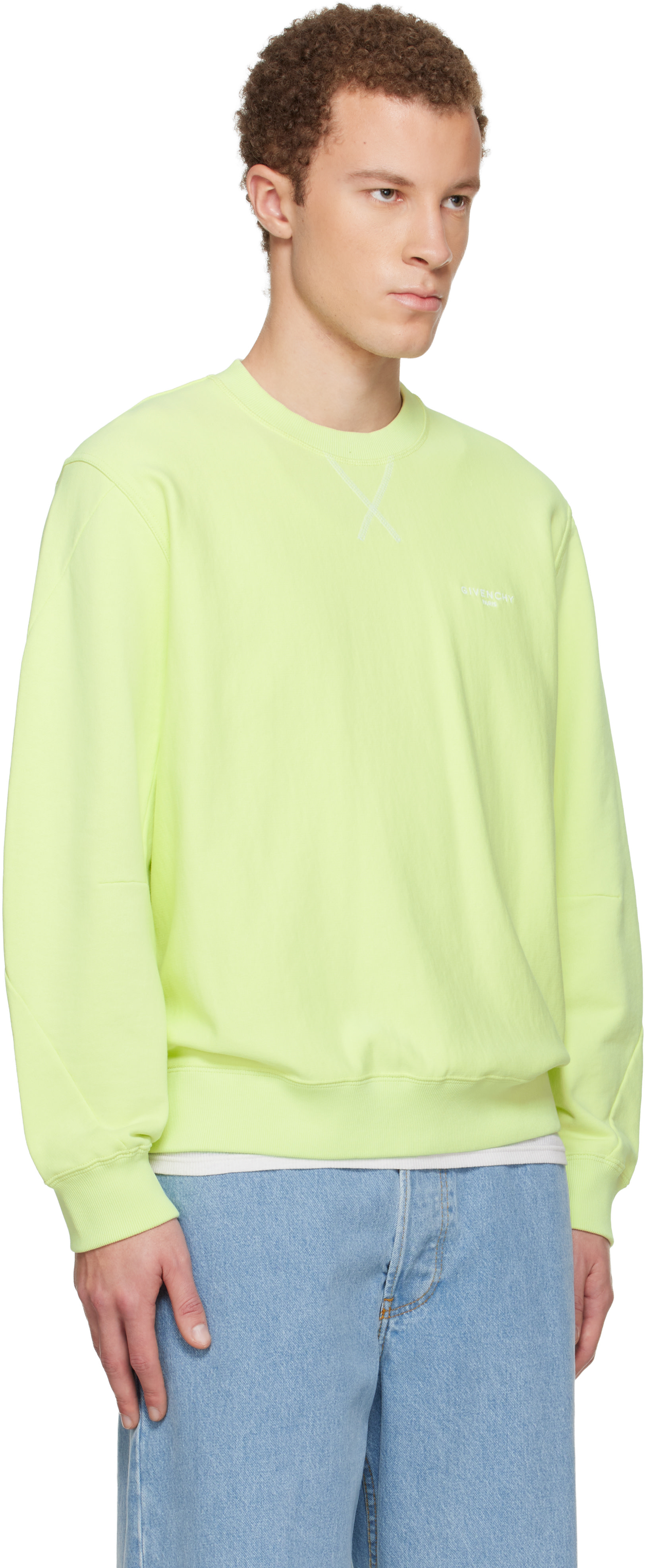 Givenchy - Pull molletonné vert