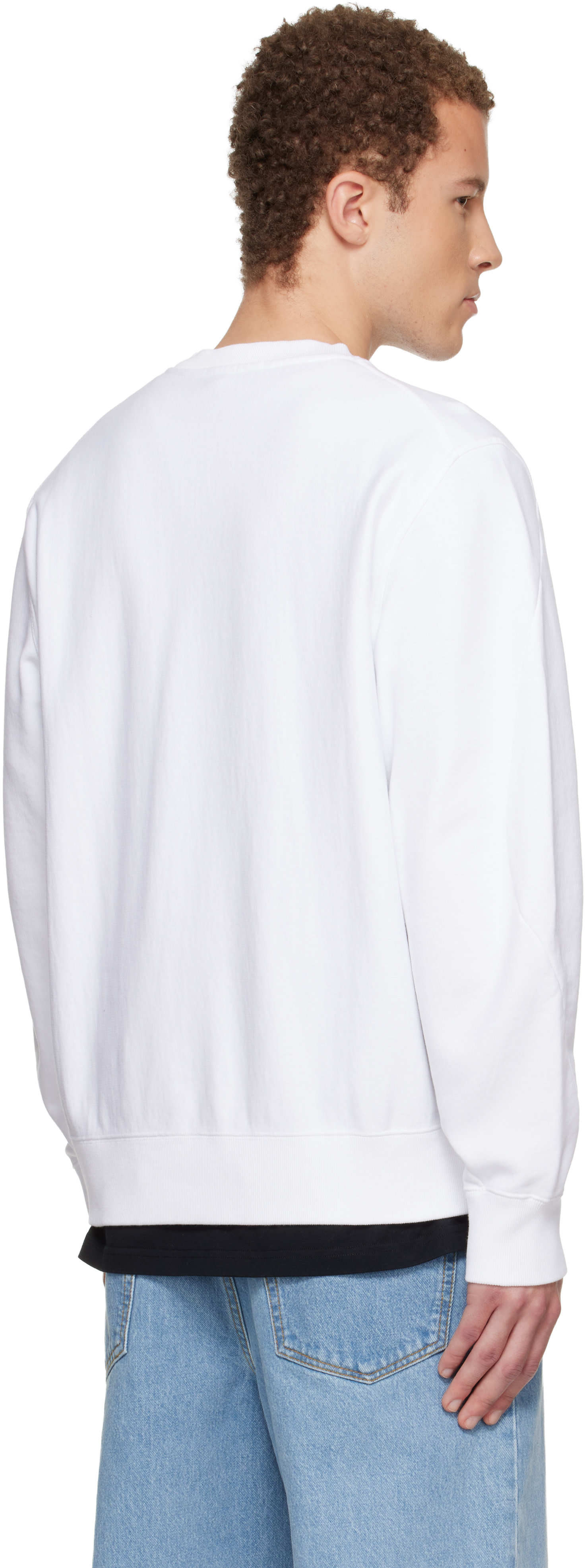 Givenchy - Pull molletonné blanc