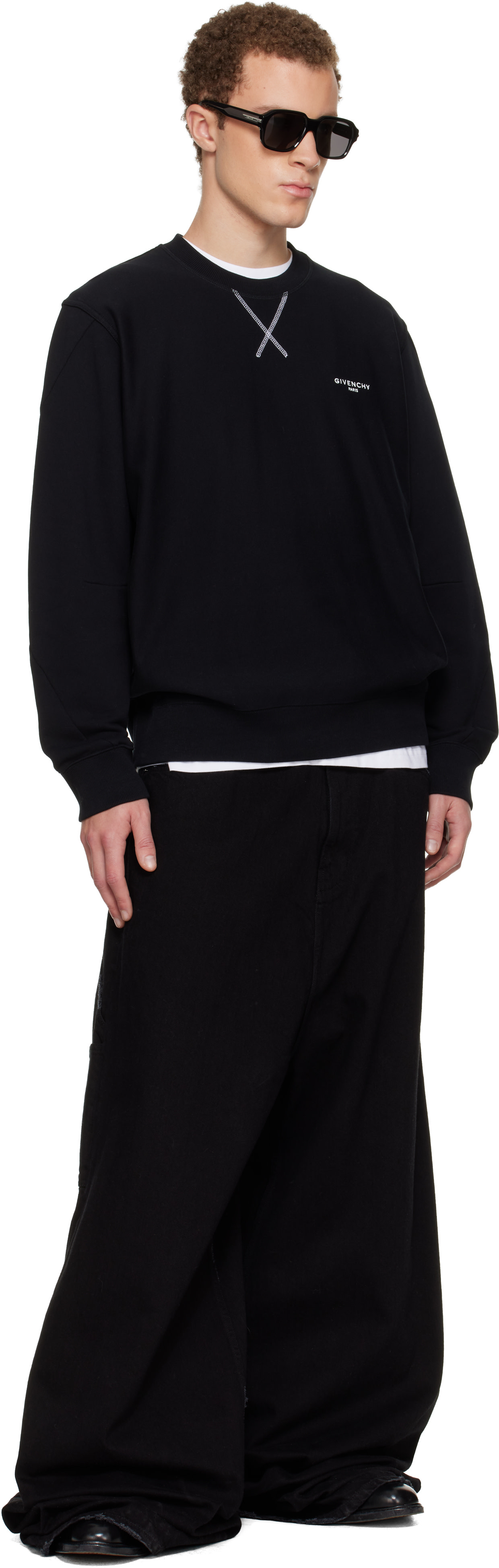 Givenchy - Pull molletonné noir