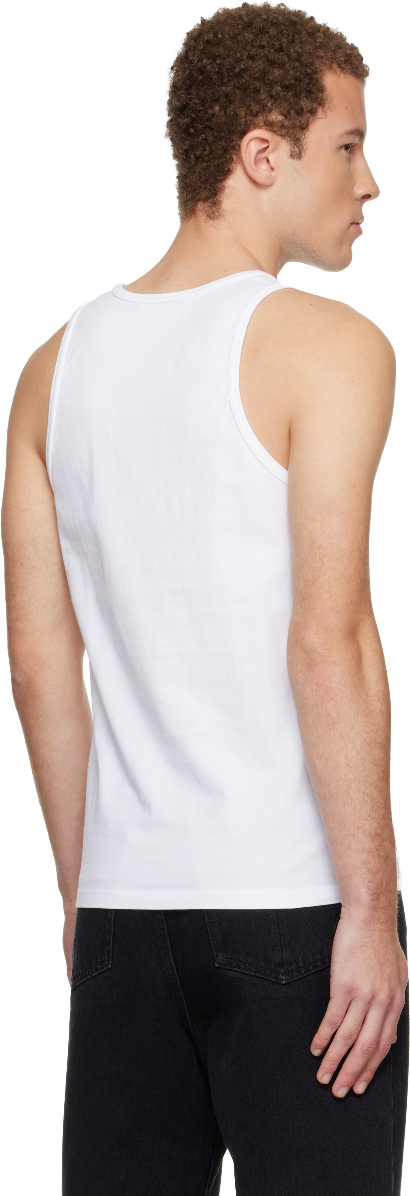 Givenchy - Débardeur blanc à logos imprimés