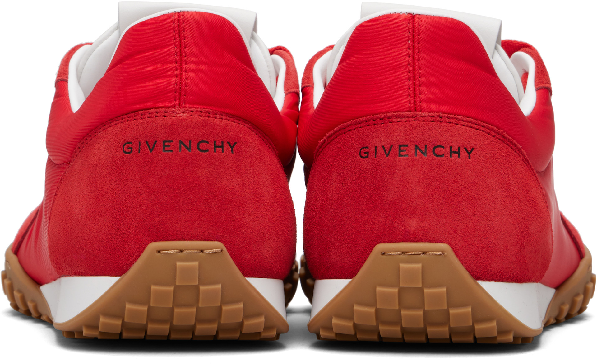 Givenchy - Baskets de course Glide rouges