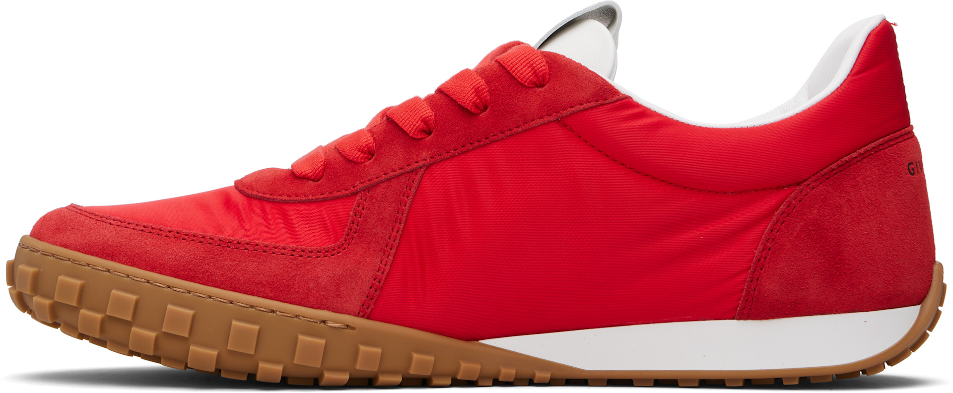 Givenchy - Baskets de course Glide rouges