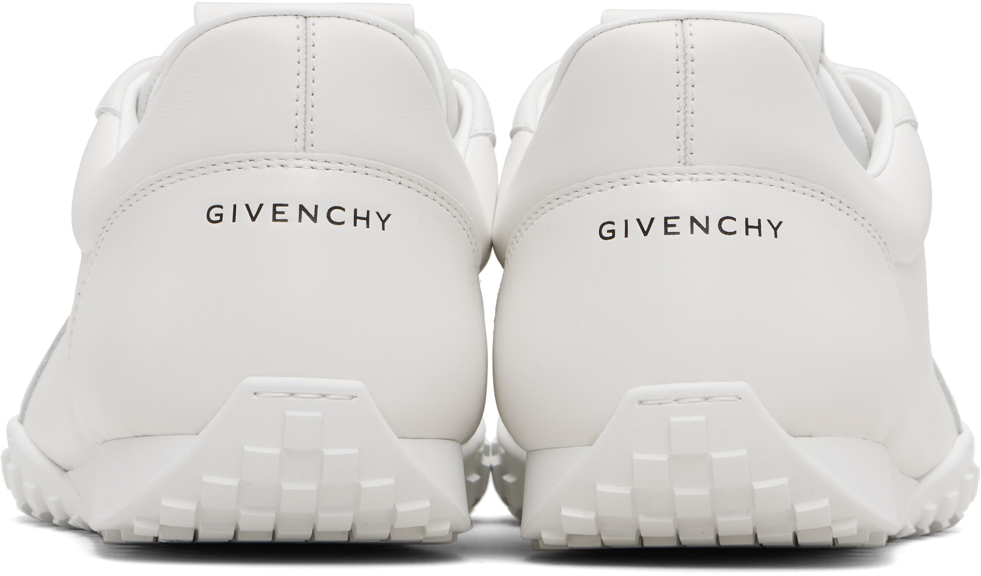 Givenchy - 화이트 글라이드 스니커즈