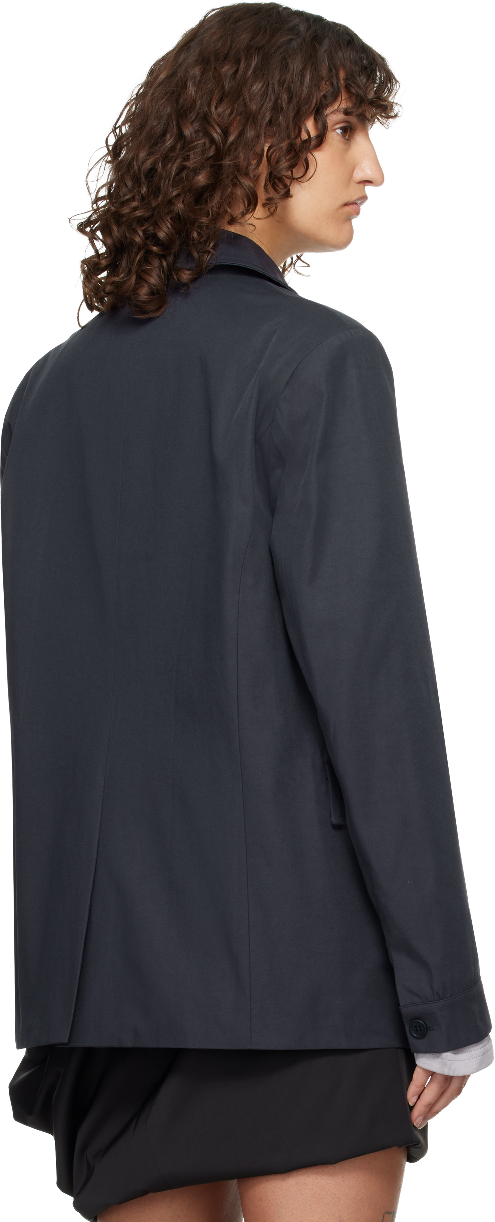 LII - Blouson militaire bleu marine