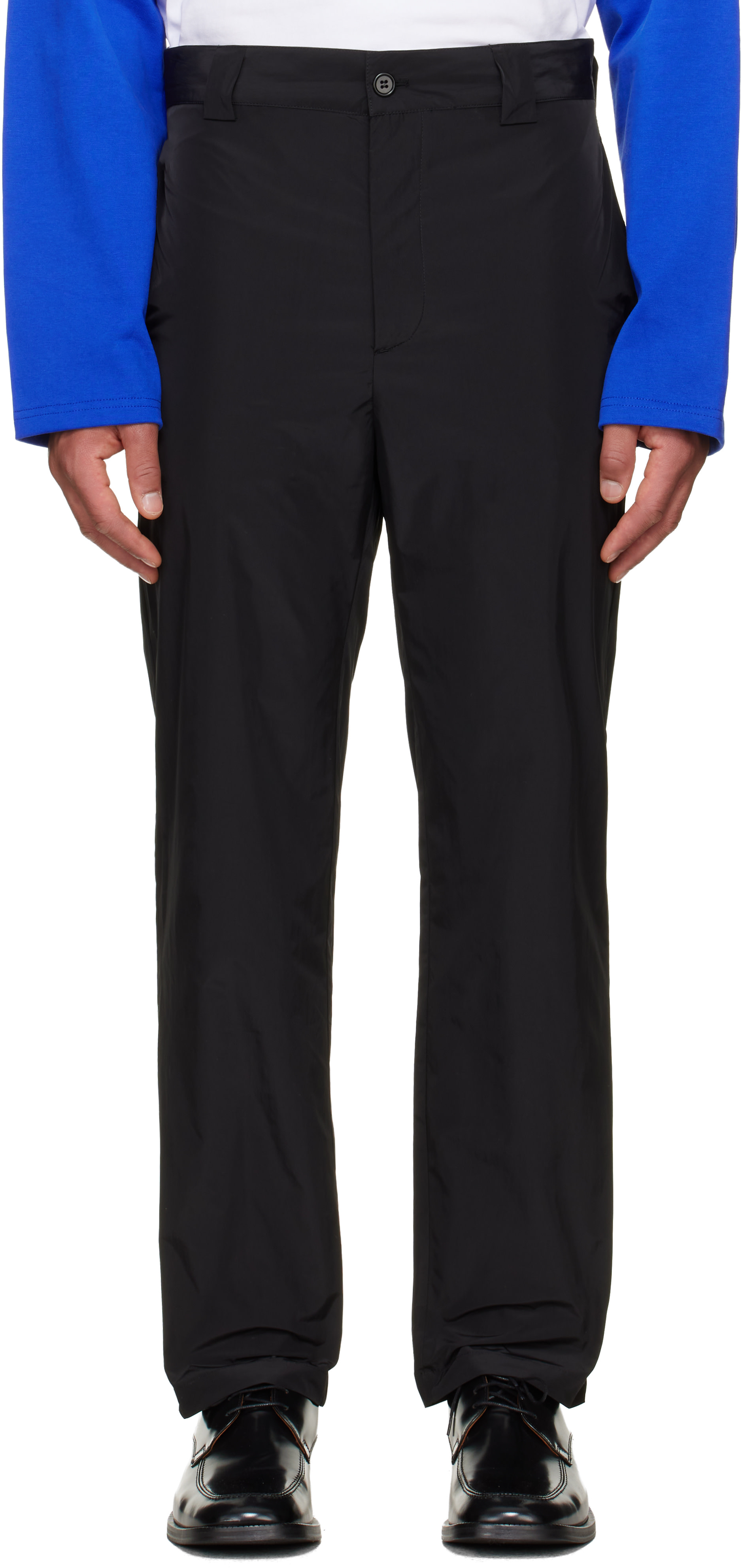 LII - Pantalon droit ajusté Active noir