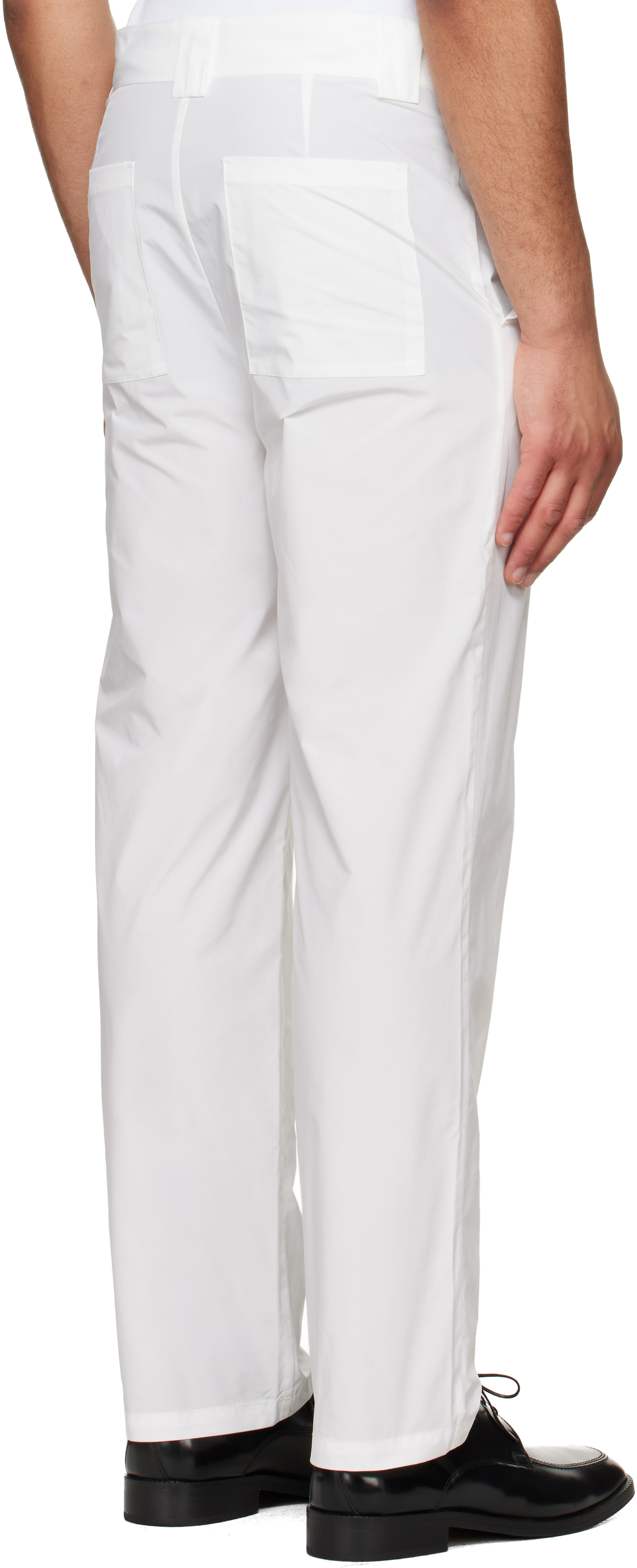 LII - Pantalon droit ajusté Active blanc