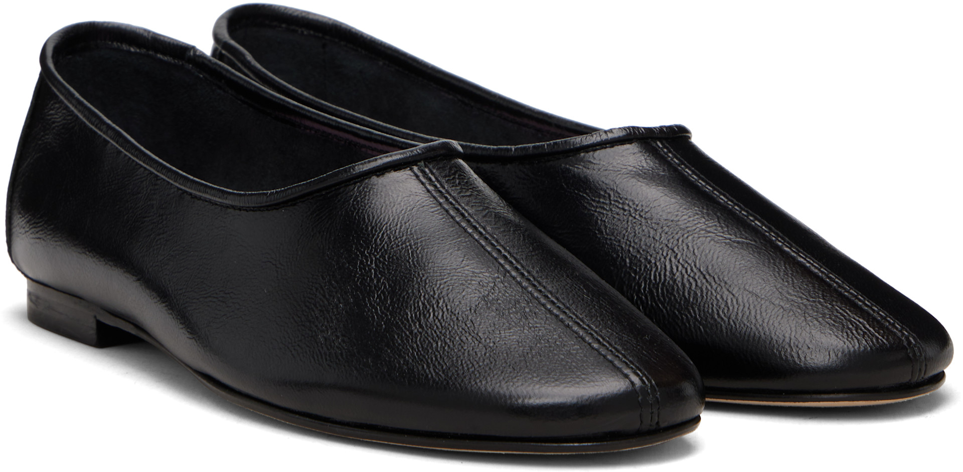 BY FAR - Ballerines Prudence noires