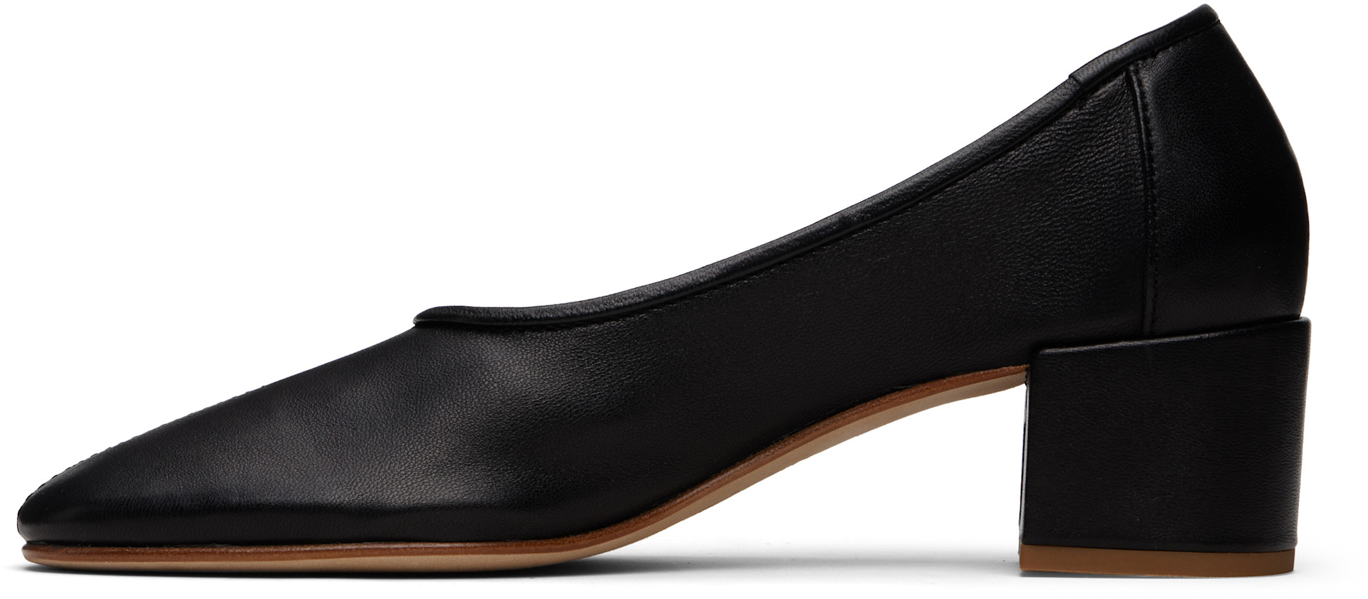 BY FAR - Chaussures à talon Prudence 45 noires