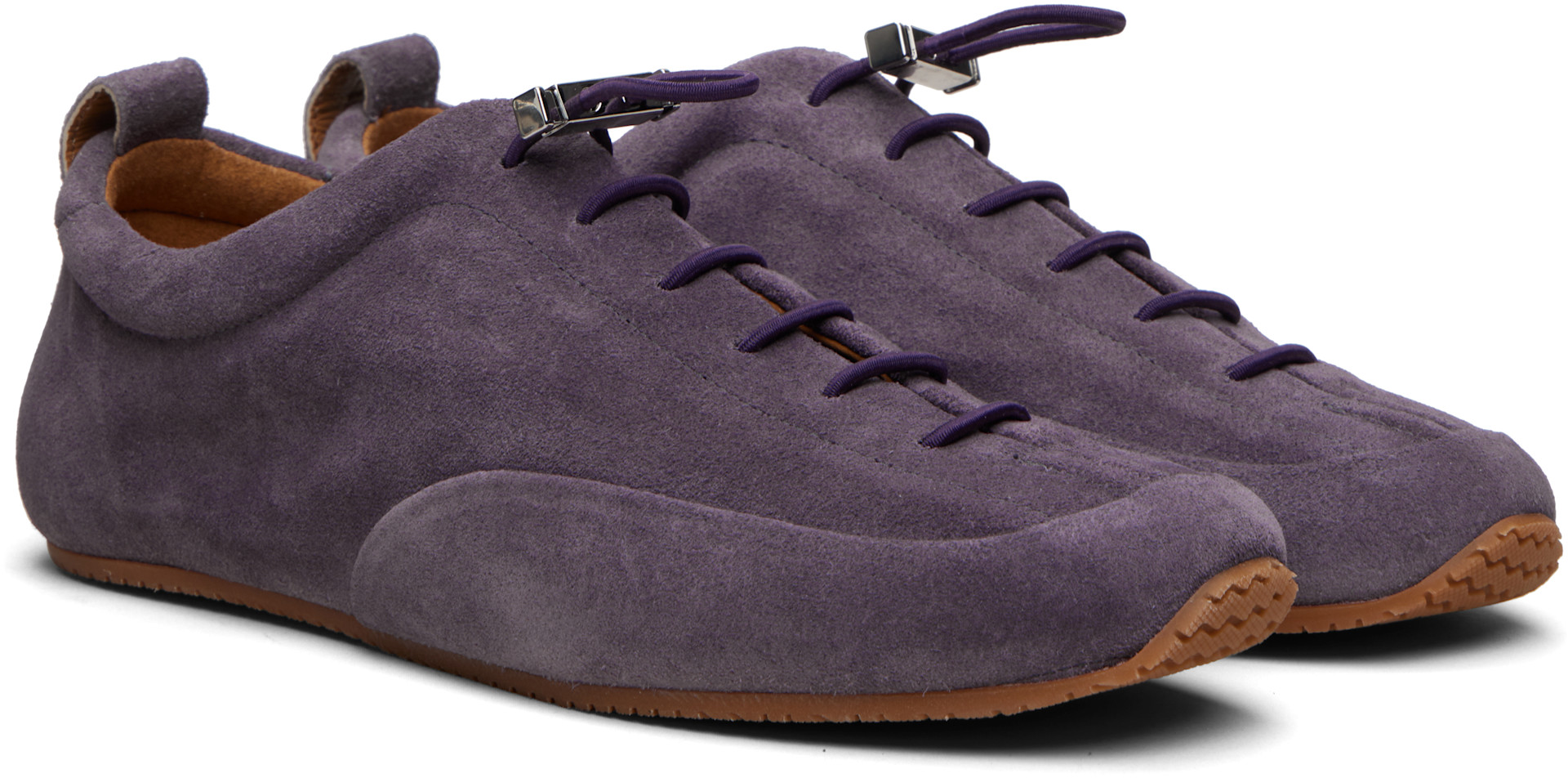 BY FAR - Baskets Prudent mauves