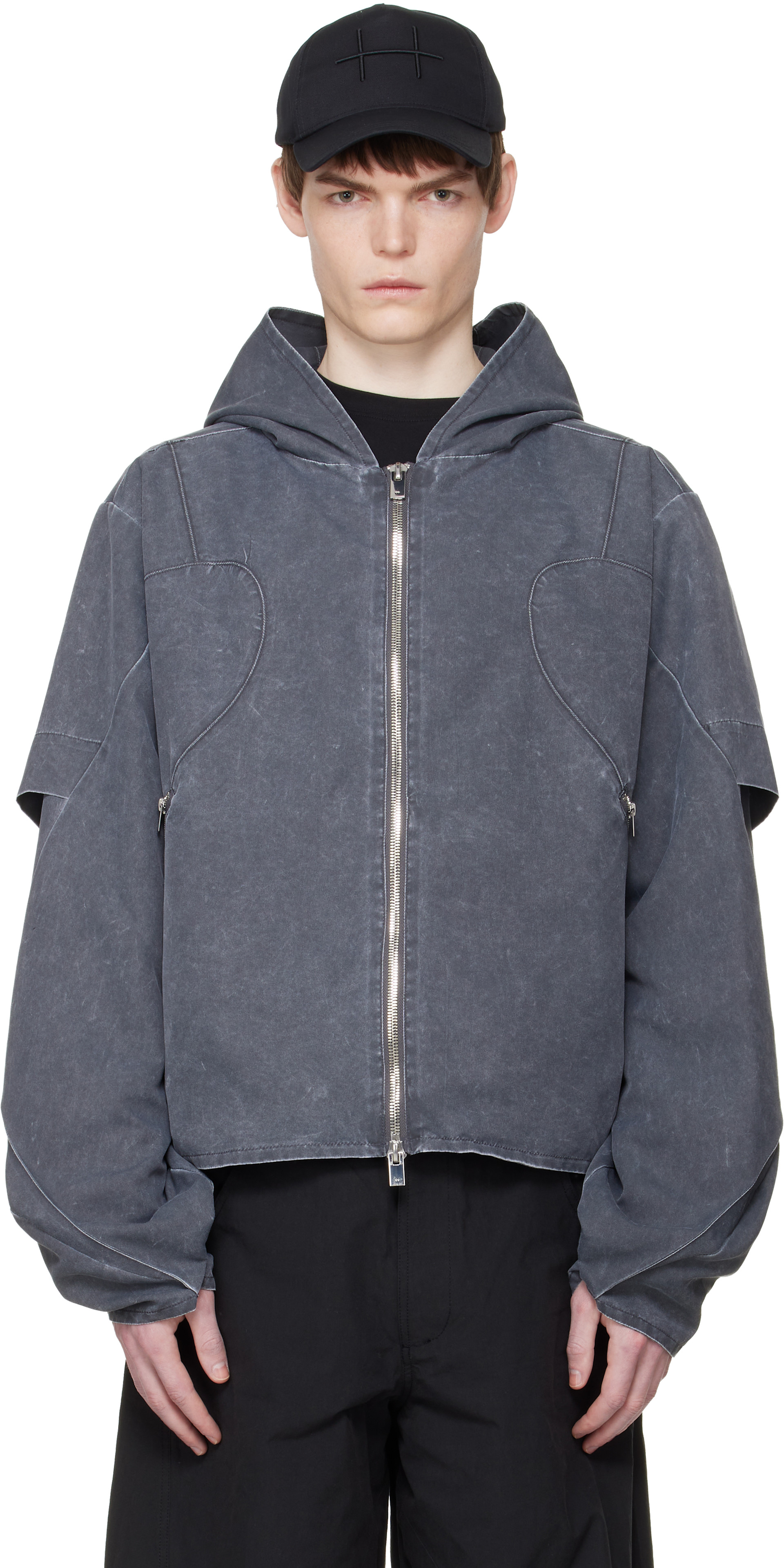 HELIOT EMIL - Blouson Crinis gris