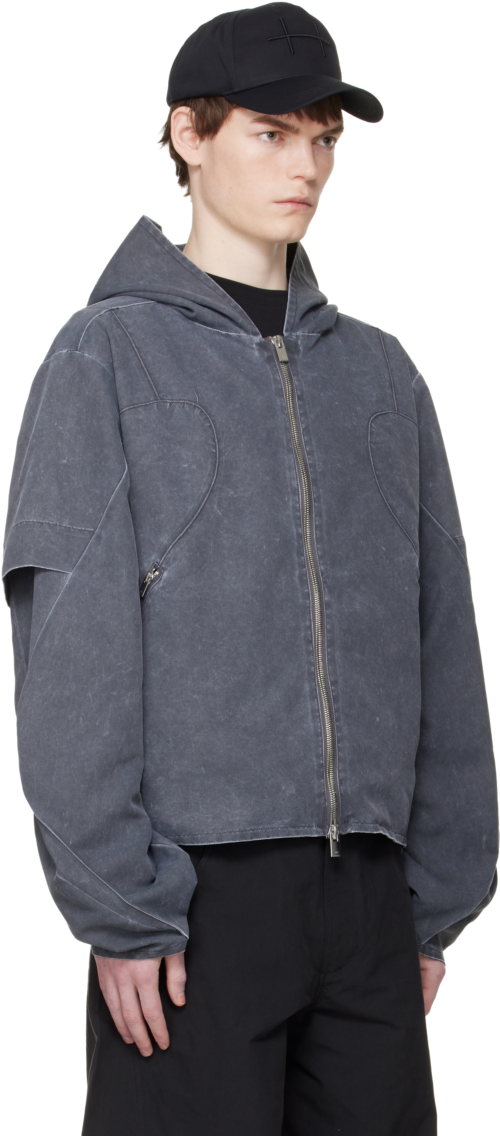 HELIOT EMIL - Blouson Crinis gris