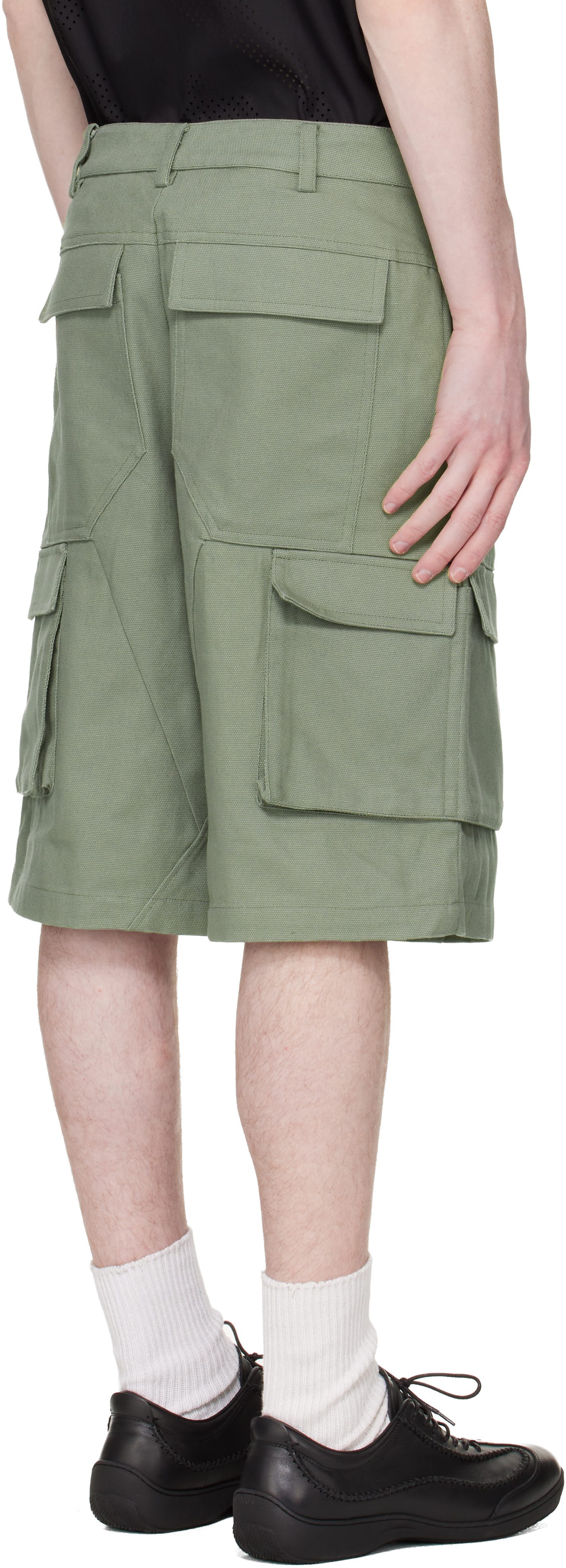 HELIOT EMIL - Short cargo Cellulae vert