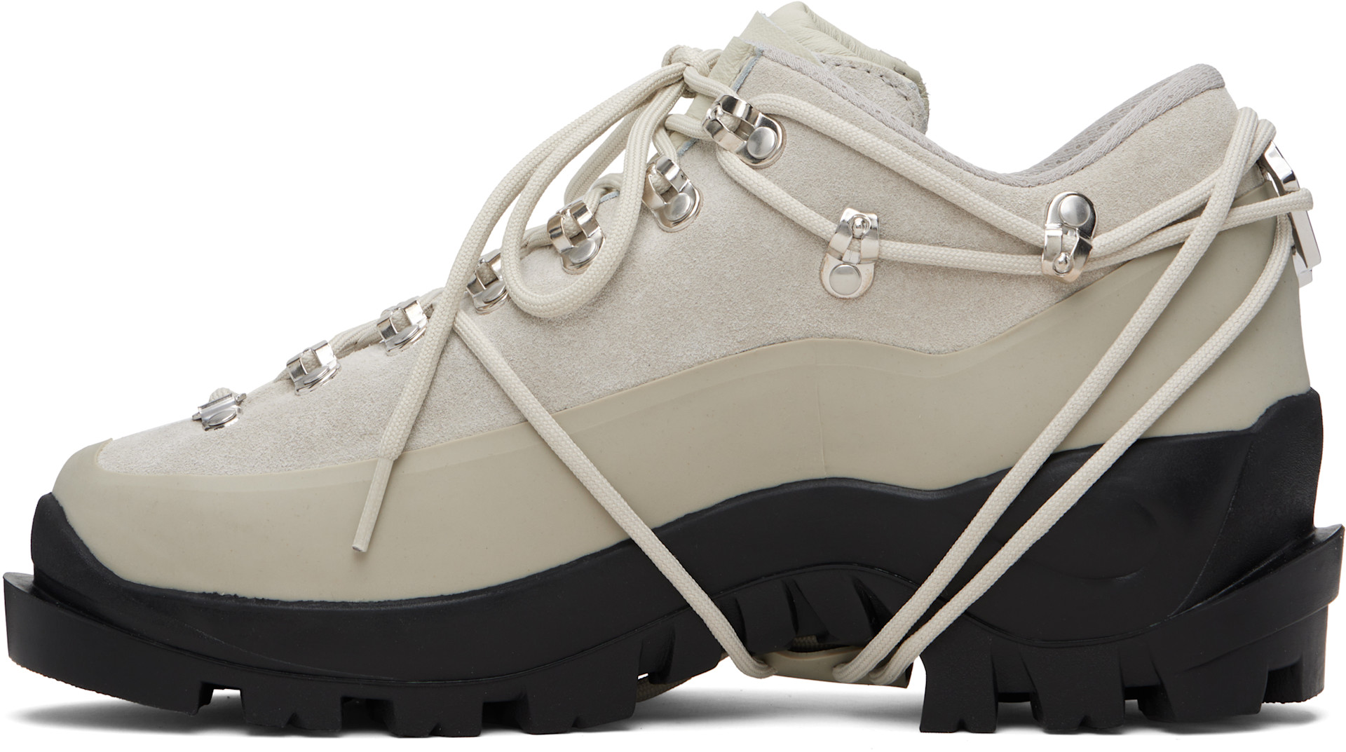 HELIOT EMIL: Gray Hiking Boots | SSENSE United Kingdom
