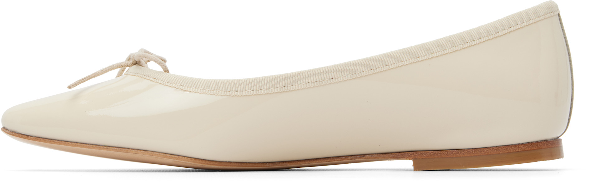 Repetto: オフホワイト Cendrillon Pointed-Toe バレエシューズ
