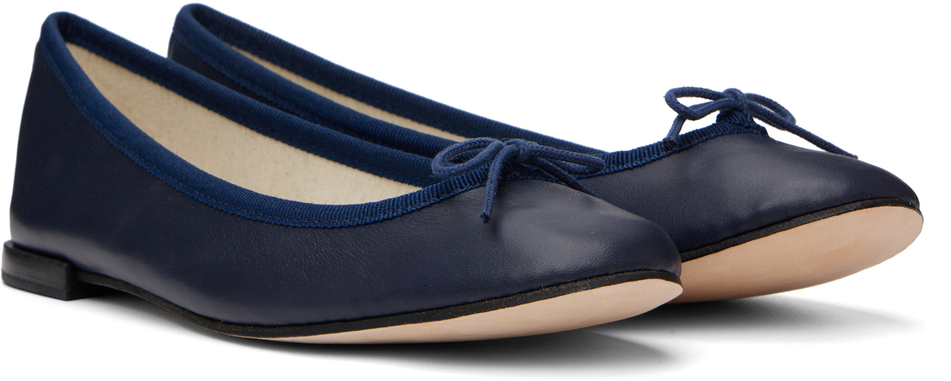 Repetto: Navy Cendrillon Ballerina Flats | SSENSE