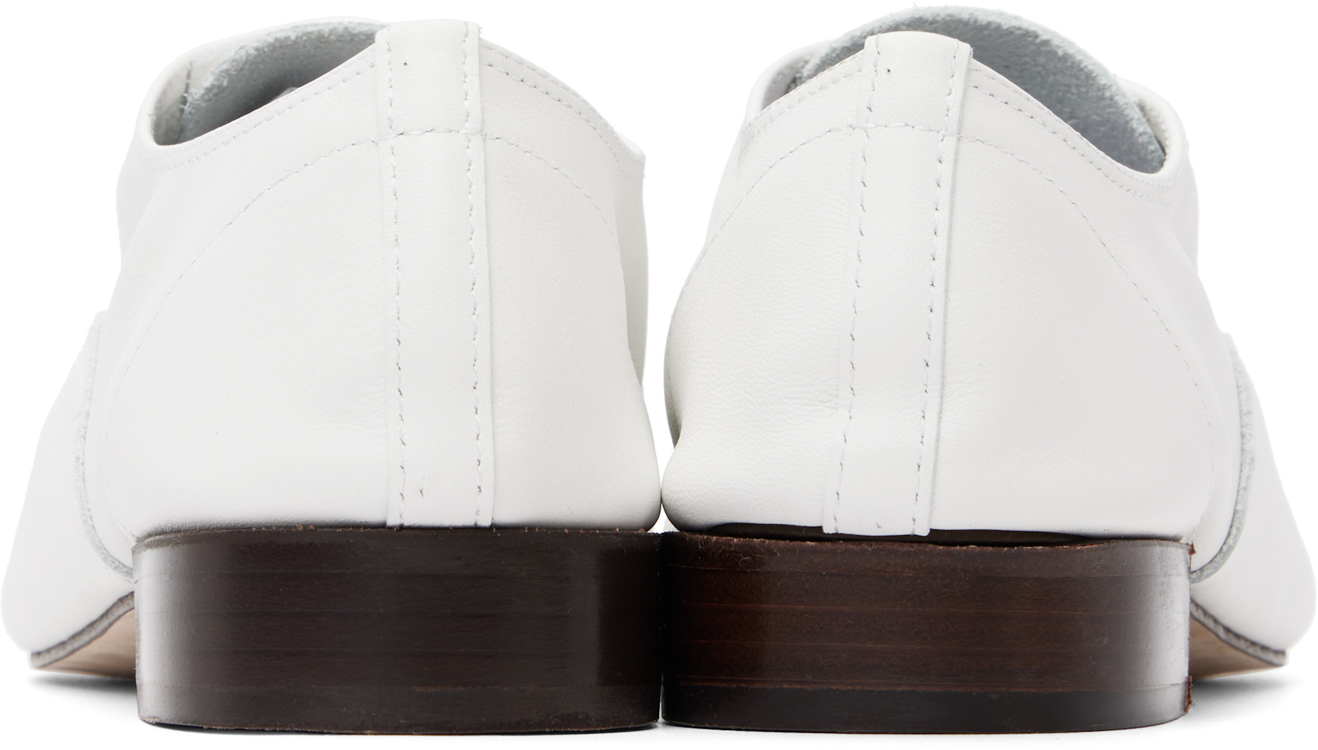 Repetto: White Zizi Oxfords | SSENSE Puerto Rico