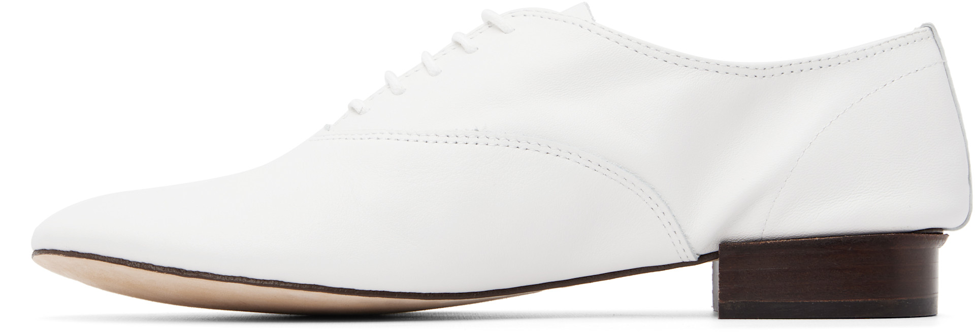 Repetto: White Zizi Oxfords | SSENSE