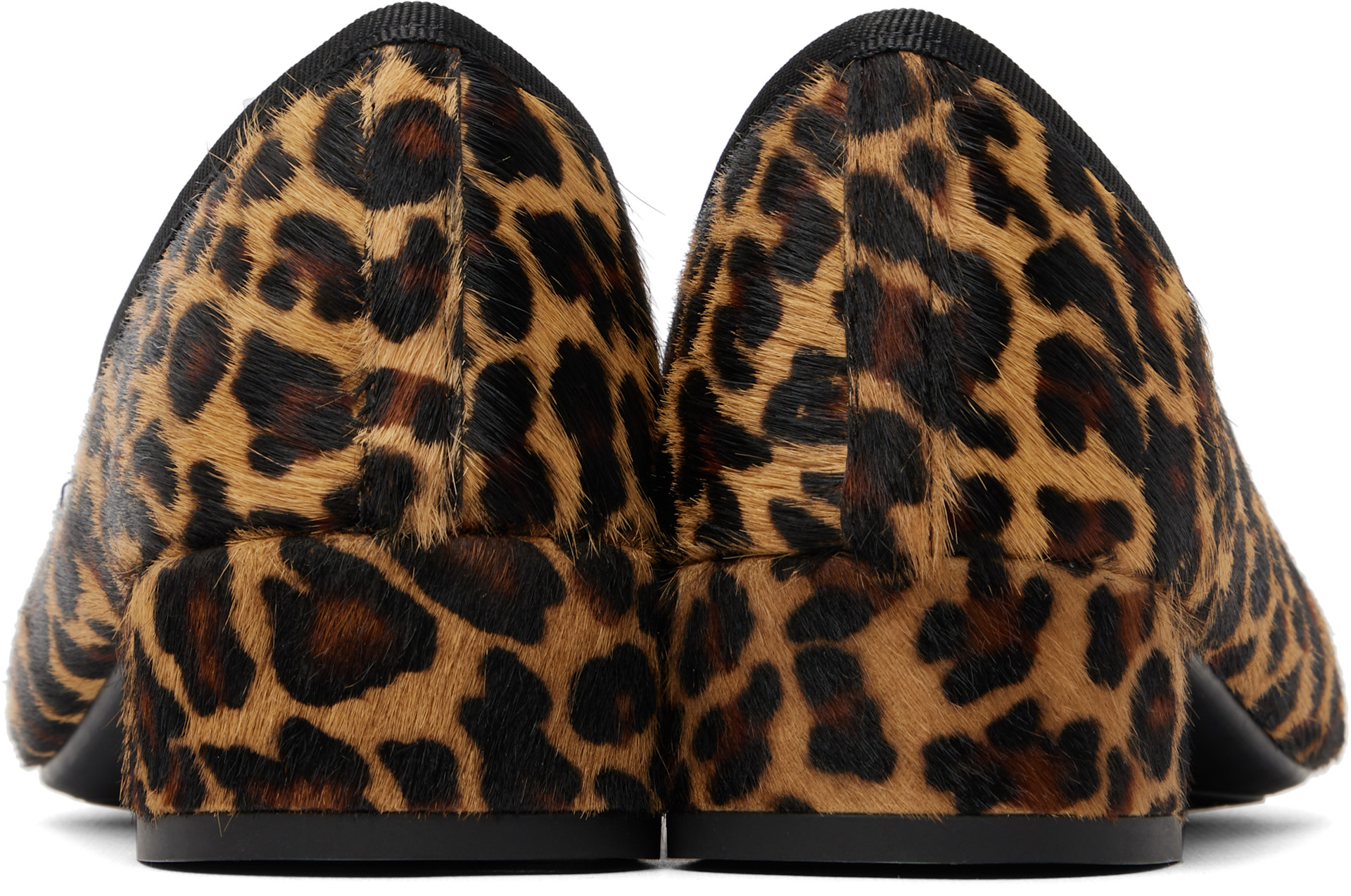 Repetto: Brown Camille Rubber-Sole Heels | SSENSE