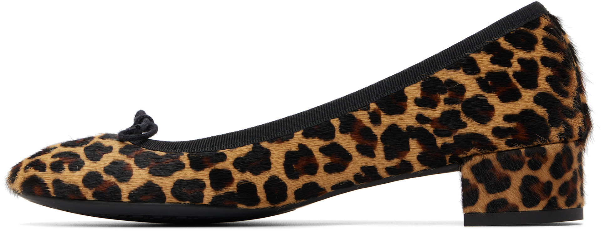 Repetto: Brown Camille Rubber-Sole Heels | SSENSE