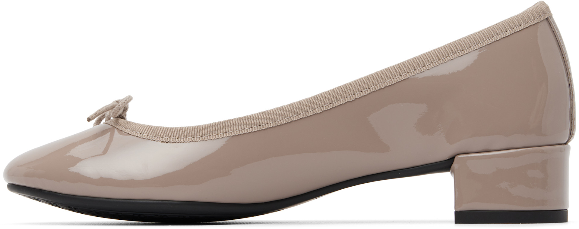 Repetto: Taupe Camille Rubber-Sole Heels | SSENSE