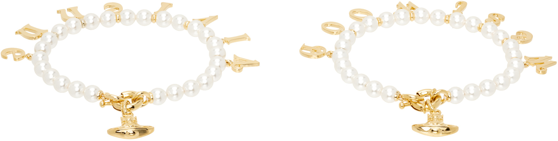 Vivienne Westwood - Ensemble de deux bracelets Leanne