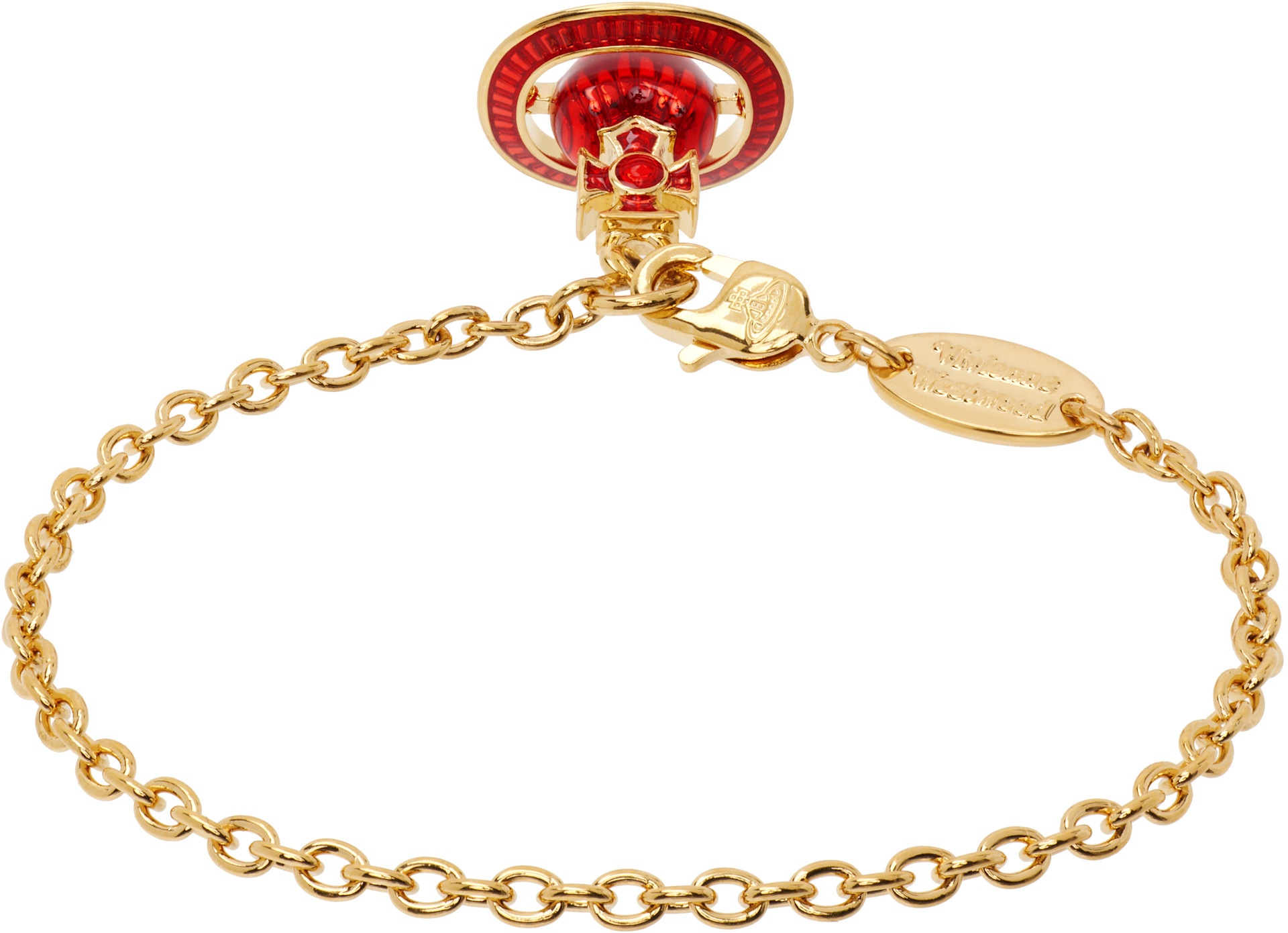 ヴィヴィアン♡ブレスレット Vivienne Westwood: Fabianna ブレスレット | SSENSE 日本