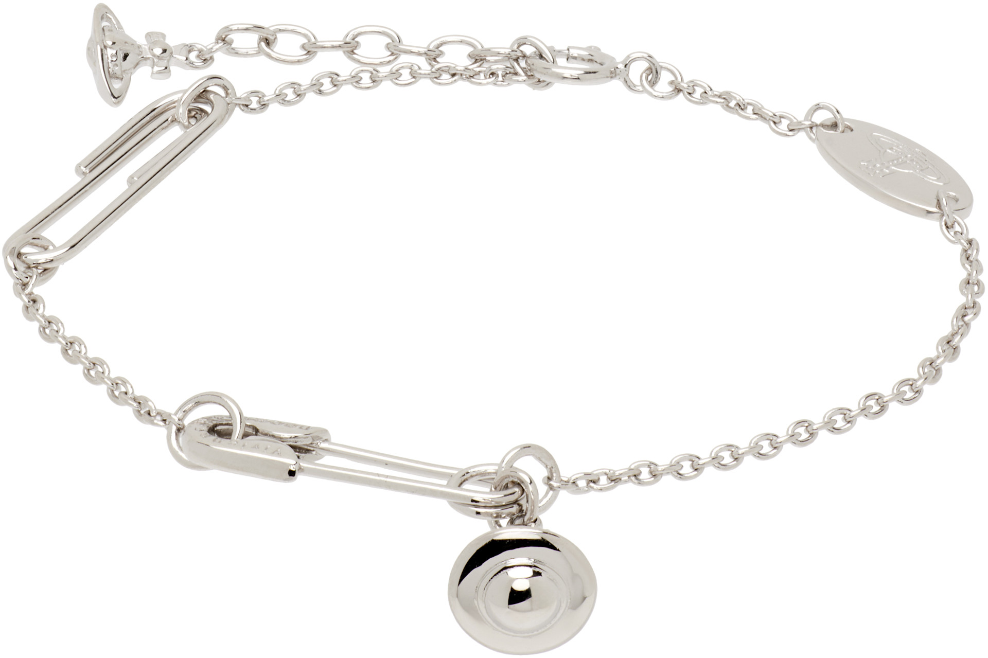 Vivienne Westwood: Safety Pin Bracelet | SSENSE
