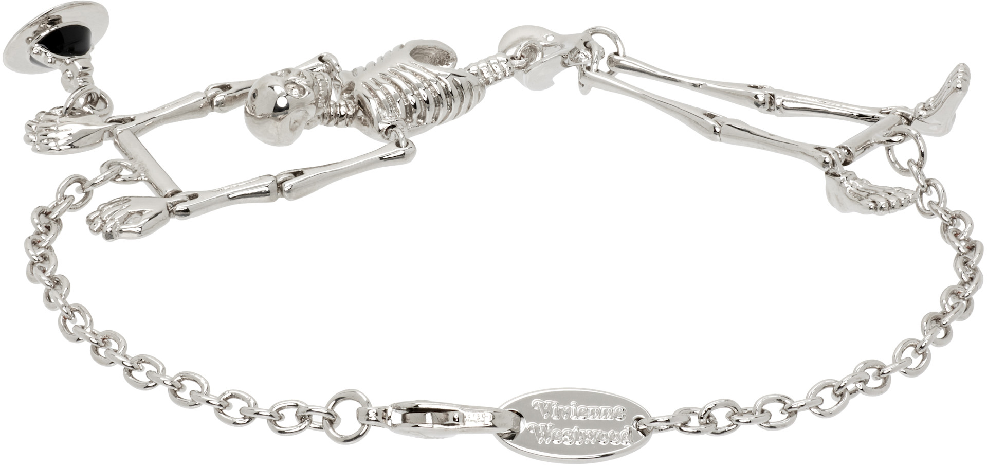 Vivienne Westwood: Skeleton Bracelet | SSENSE