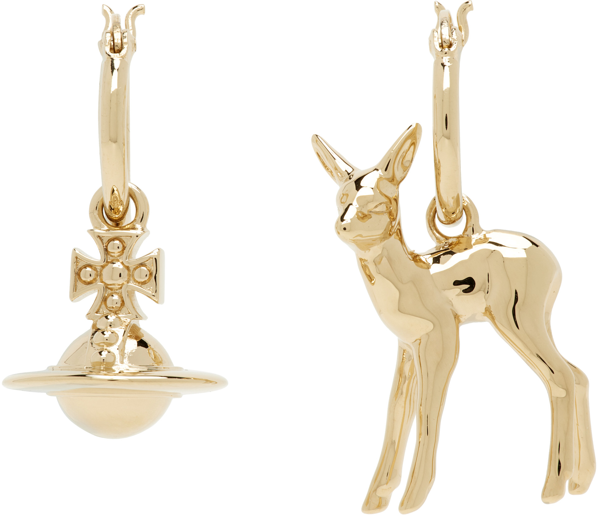 Vivienne Westwood: Monette Small Earrings | SSENSE