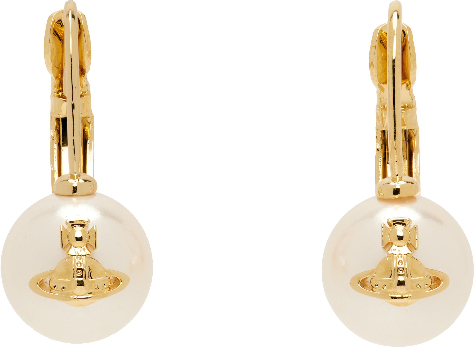 Vivienne Westwood: Gia Drop Earrings | SSENSE
