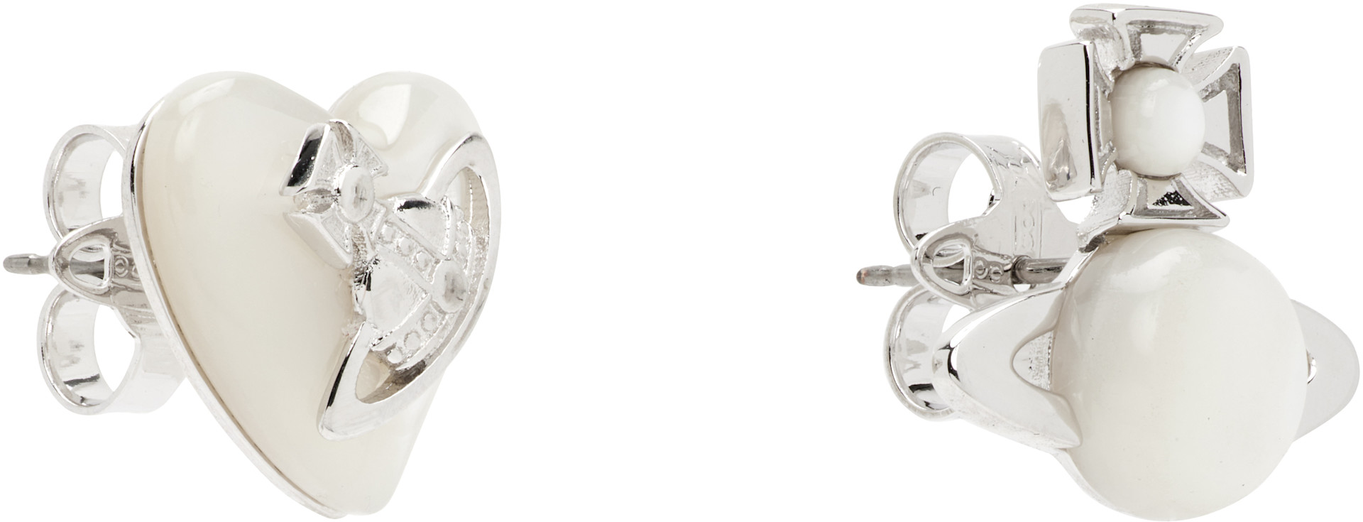 Vivienne Westwood: Thomasina ピアス | SSENSE 日本