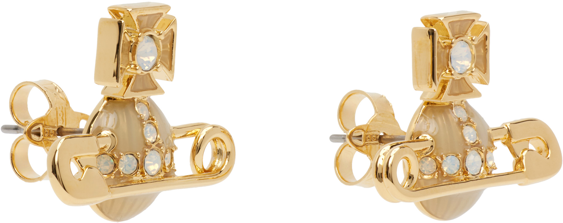 Vivienne Westwood - Boucles d'oreilles Kitty