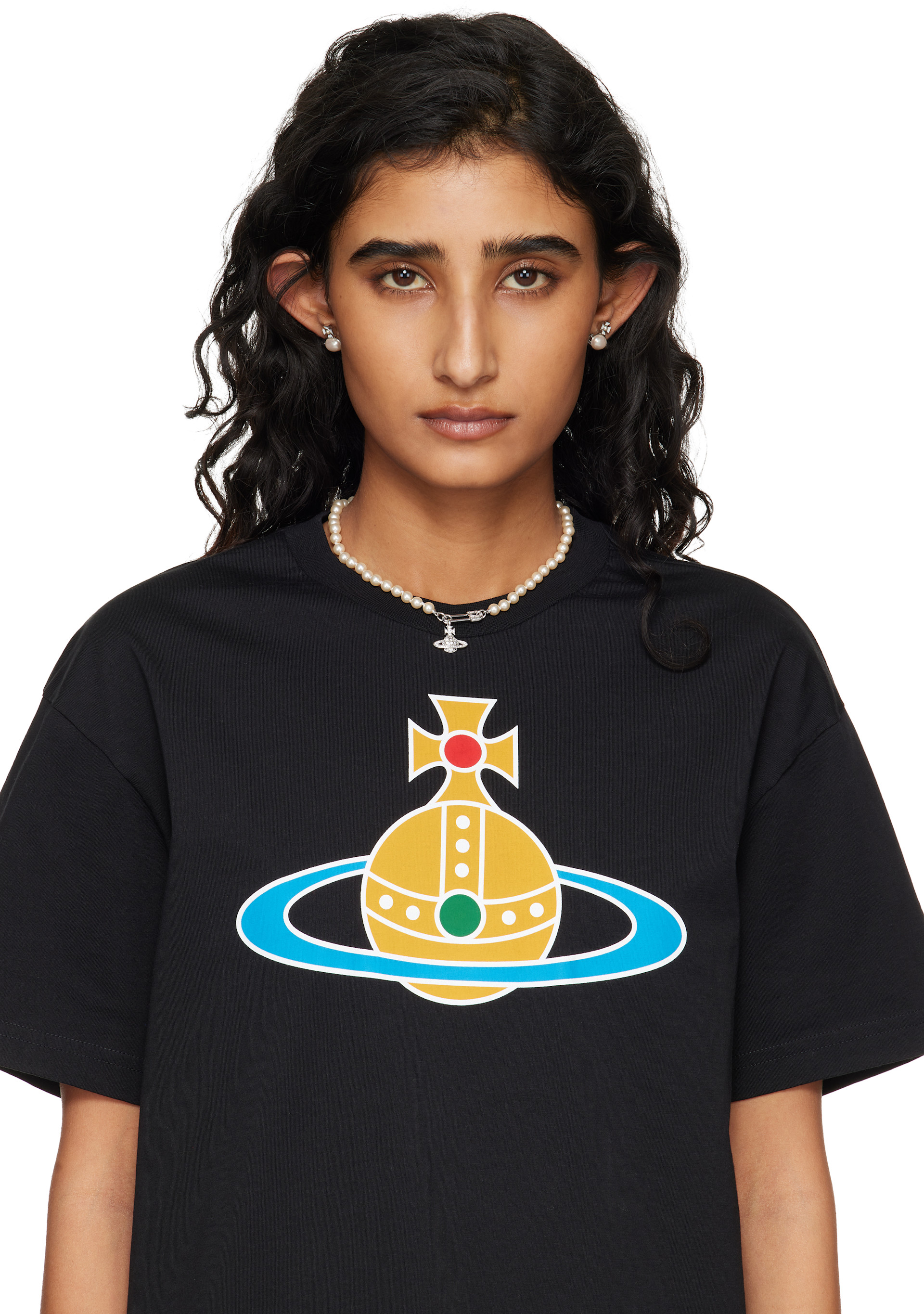 Vivienne Westwood: Lucrece Faux-Pearl Necklace | SSENSE Canada