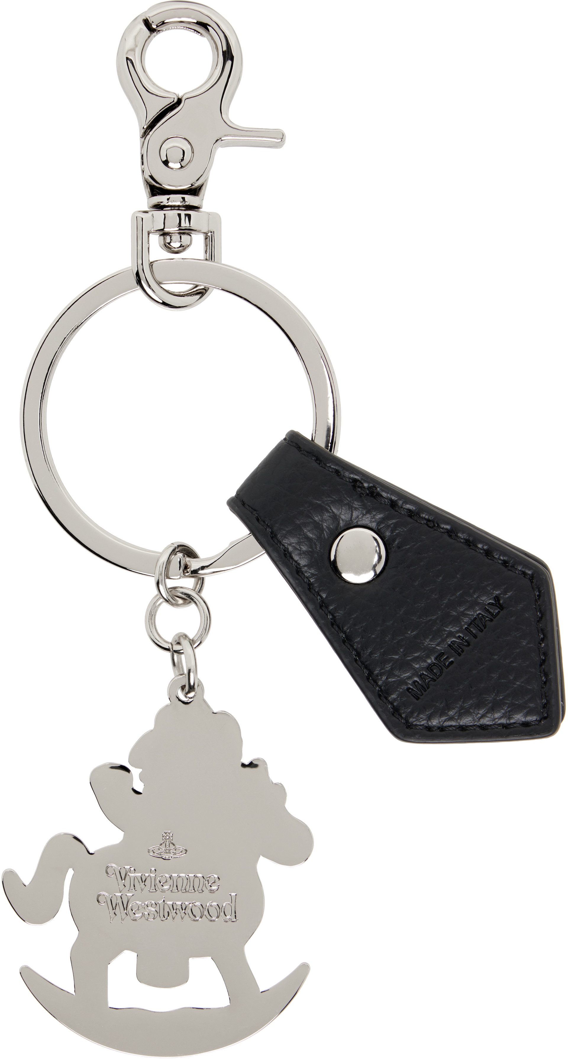 Vivienne Westwood: Multicolor Rocking Horse Teddy Keyring | SSENSE