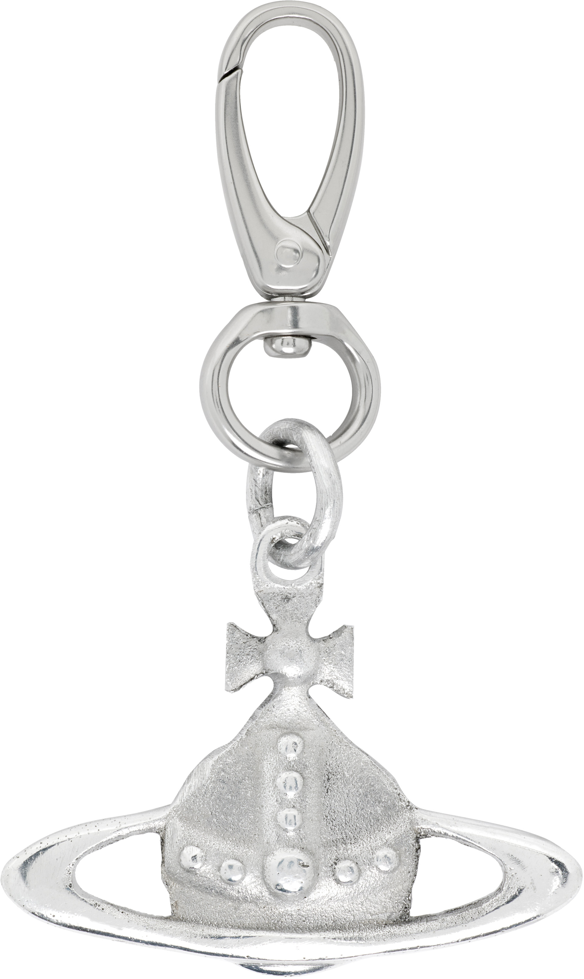 Vivienne Westwood✨ラウンドオーブキーホルダー　シルバー Vivienne Westwood: Orb Keychain | SSENSE