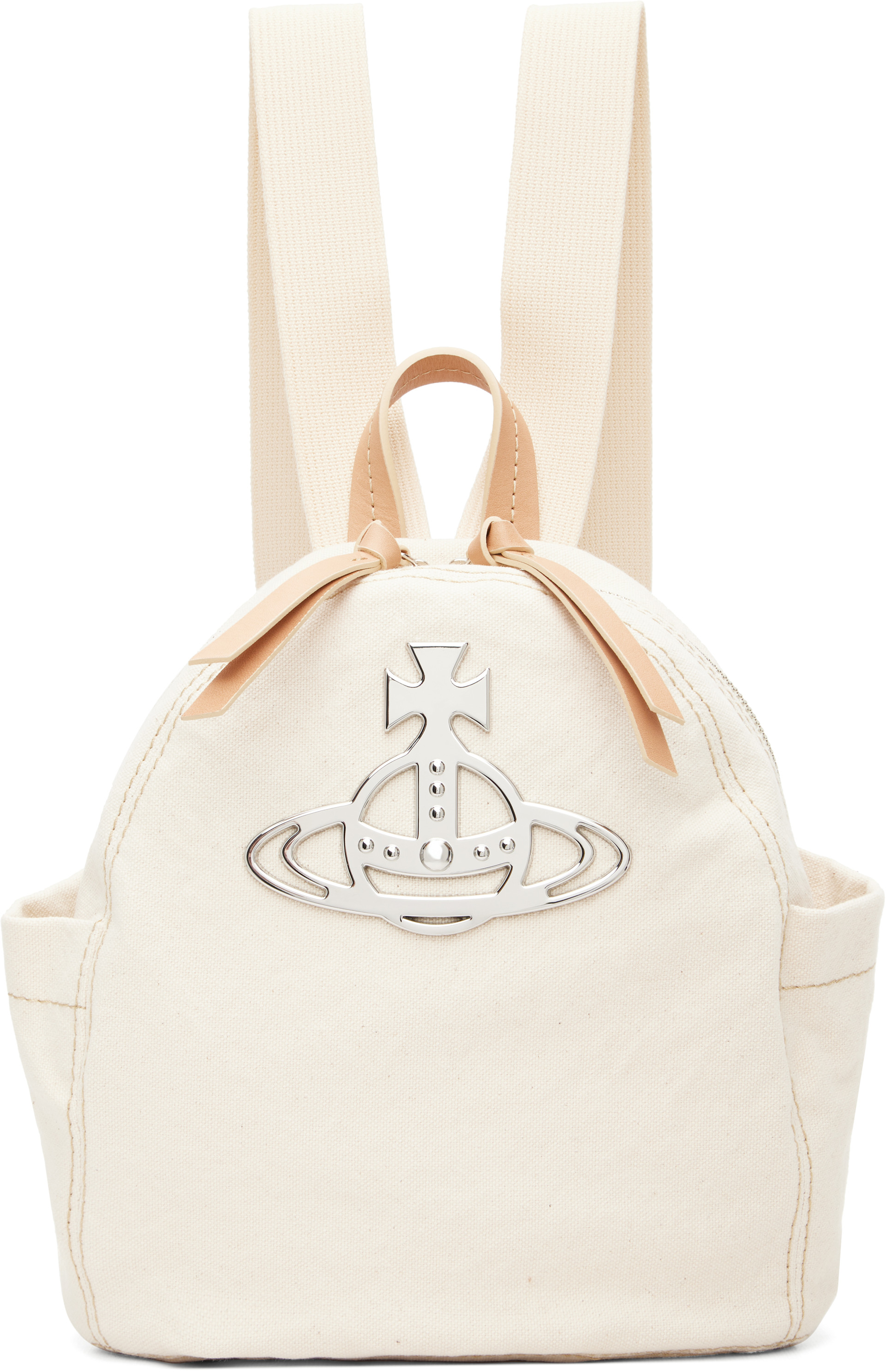 Vivienne Westwood: Beige George Small Backpack | SSENSE