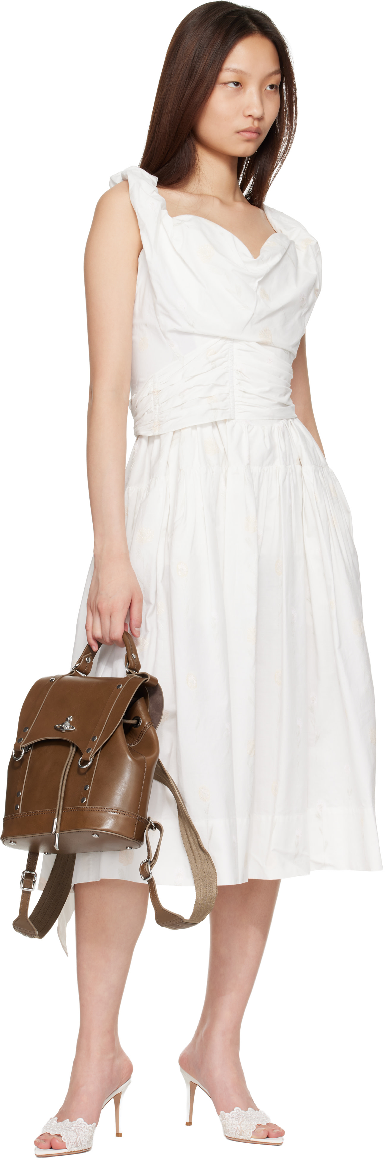 Vivienne Westwood: Brown Max Small Backpack | SSENSE