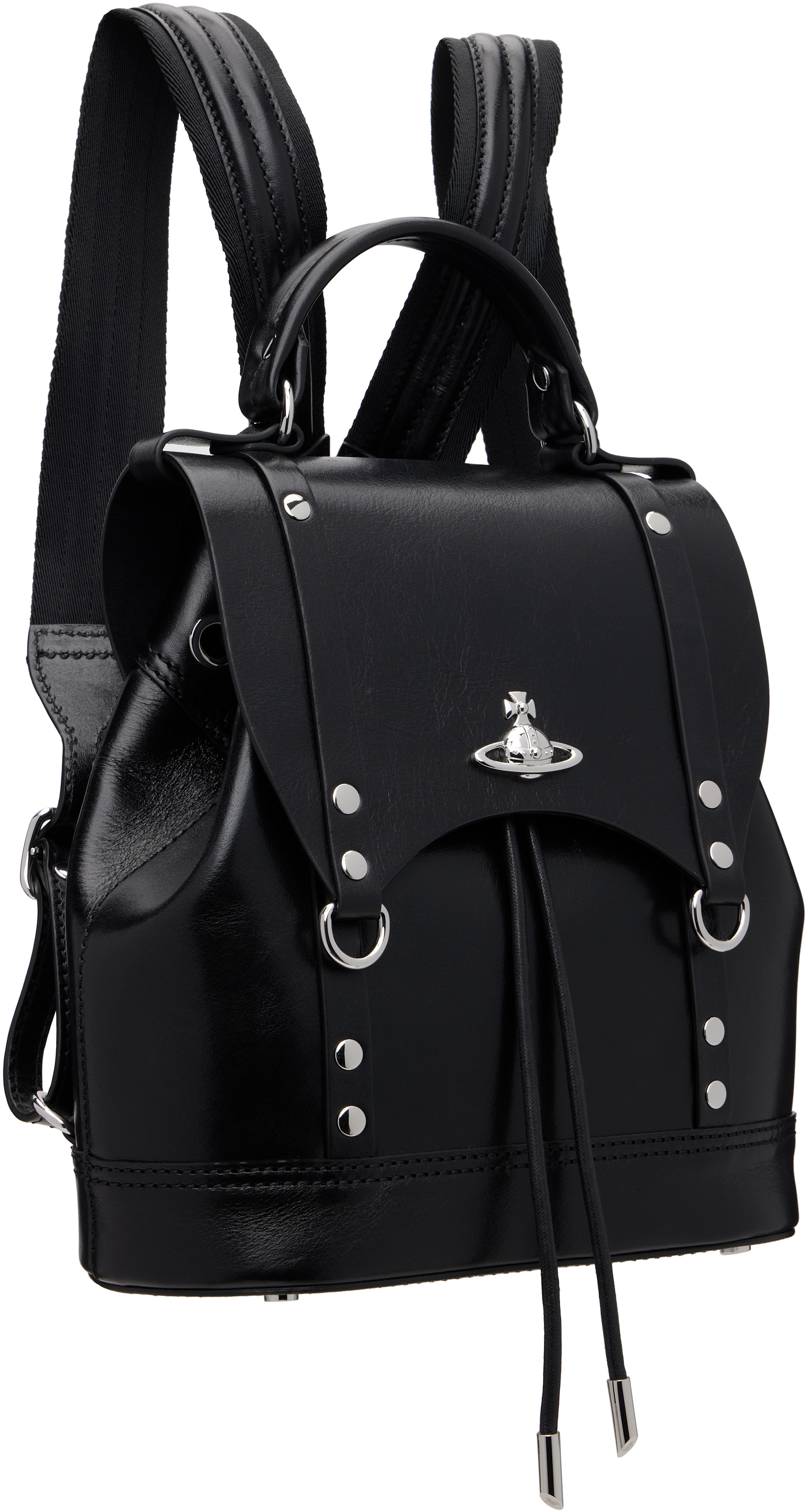 Vivienne Westwood ミニリュック Vivienne Westwood: Black Max Small Backpack | SSENSE