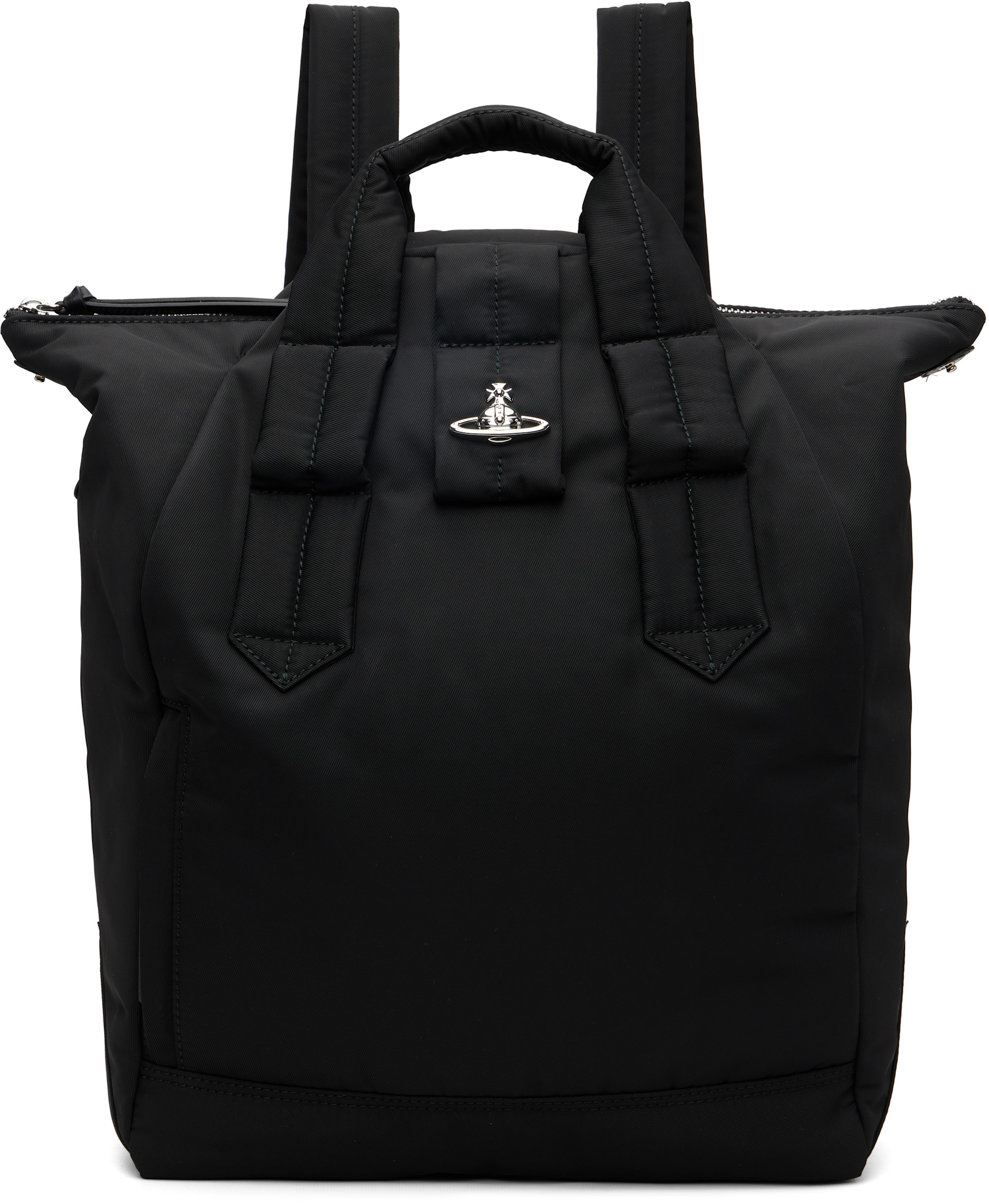 Vivienne Westwood バッグ Black Yasmine Large Bag by Vivienne Westwood on Sale