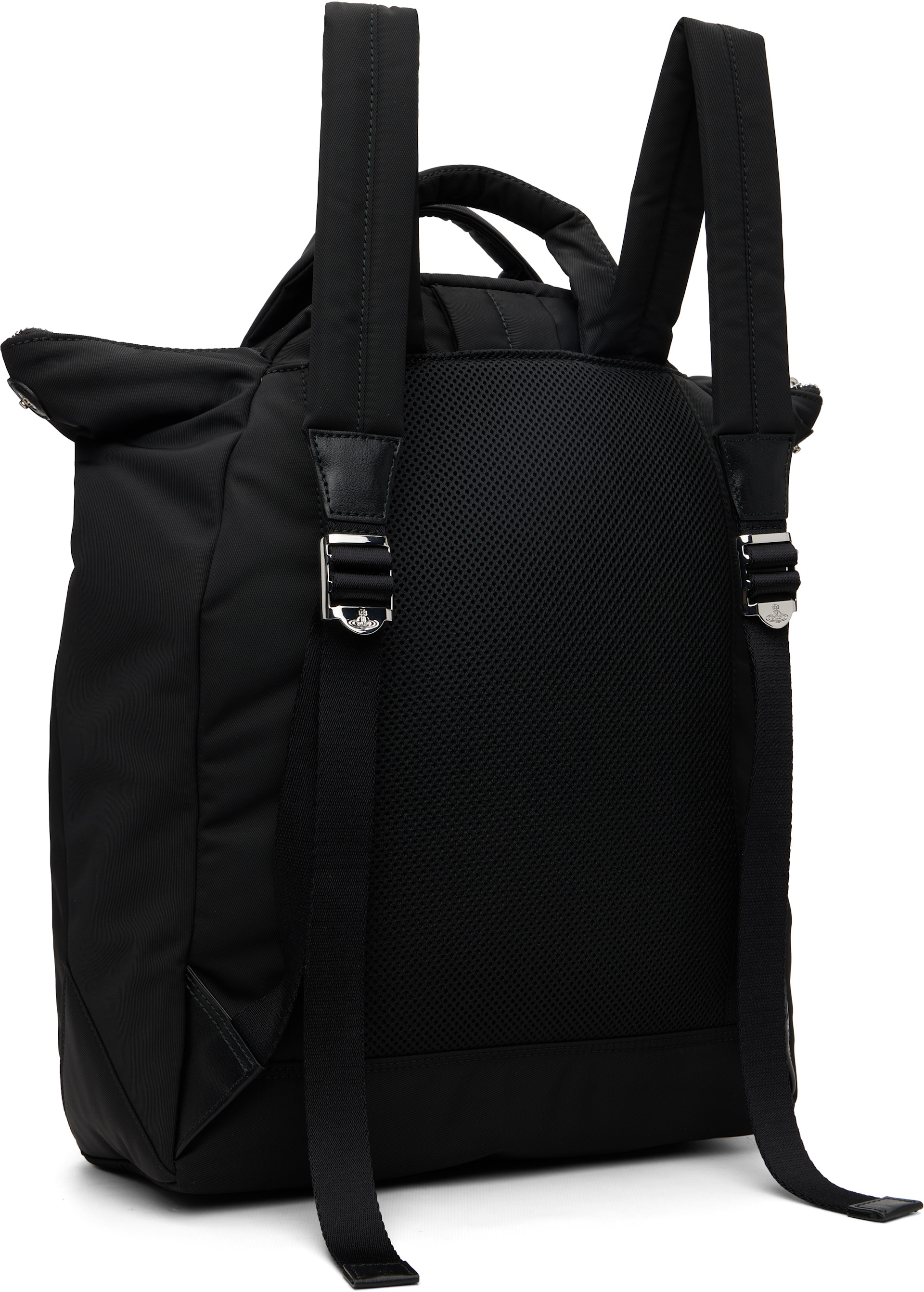 Vivienne Westwood: Black Steven Backpack | SSENSE