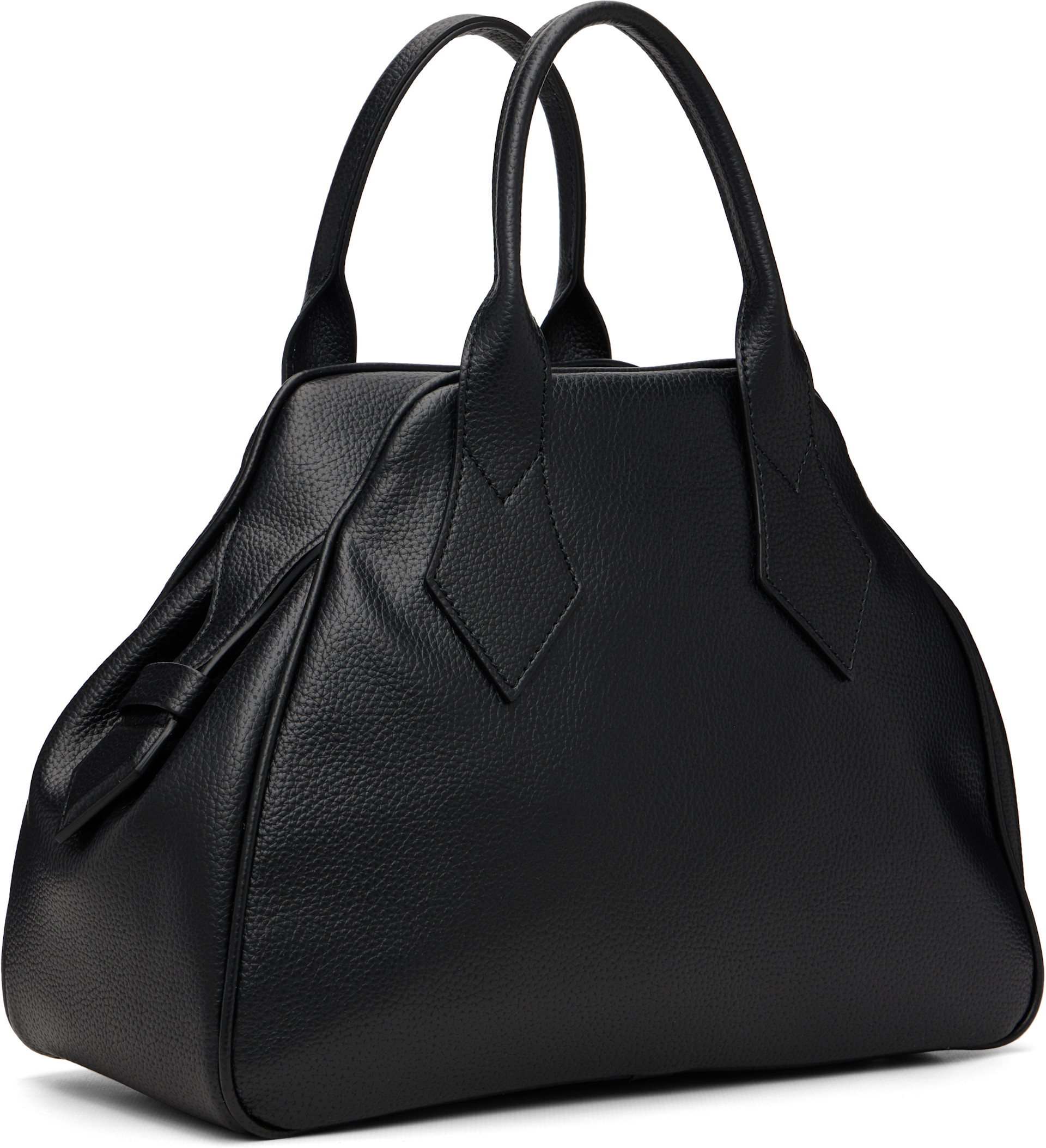 Vivienne Westwood: Black Yasmine Medium Bag | SSENSE