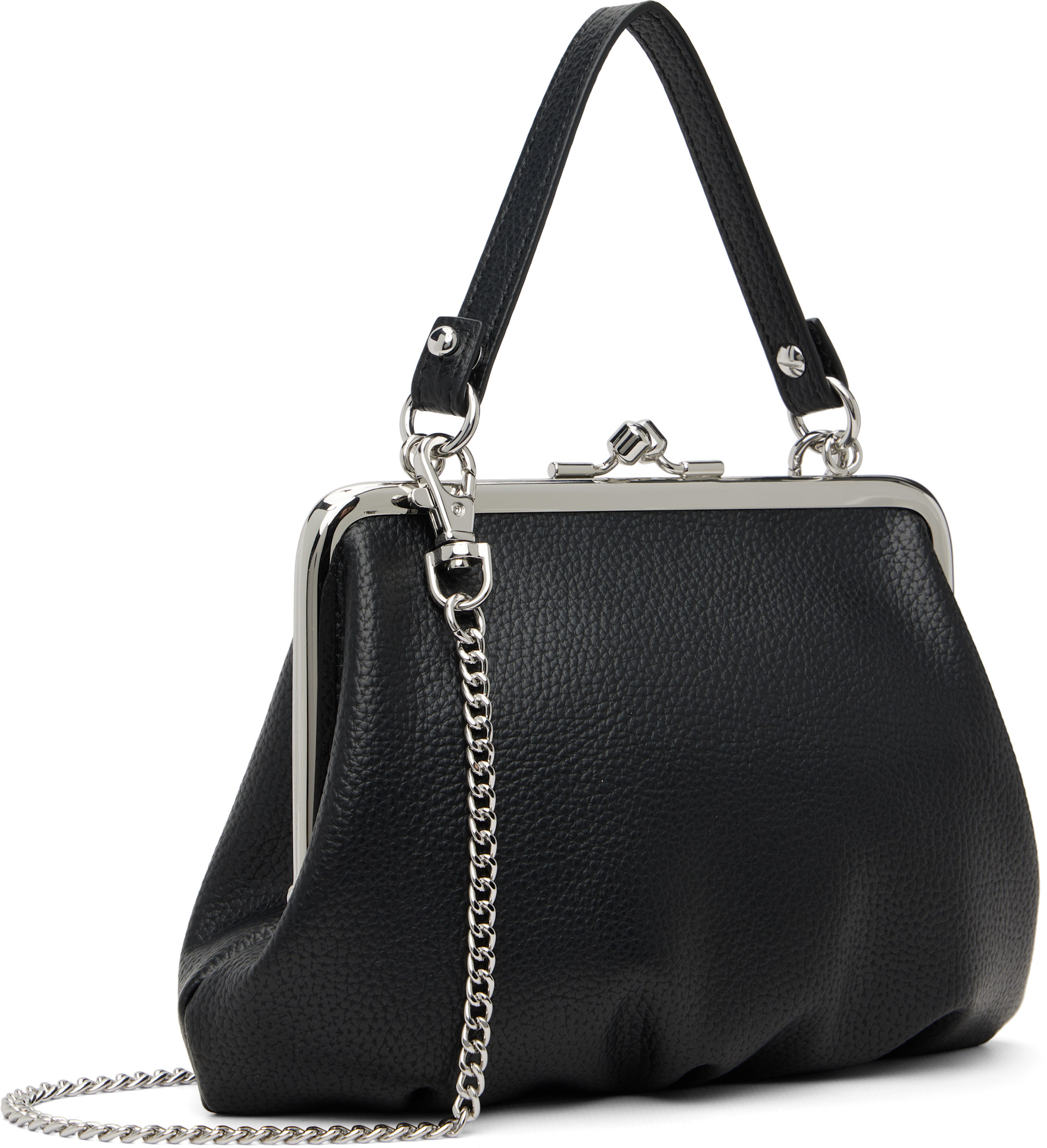 Vivienne Westwood: Black Granny Frame Bag | SSENSE