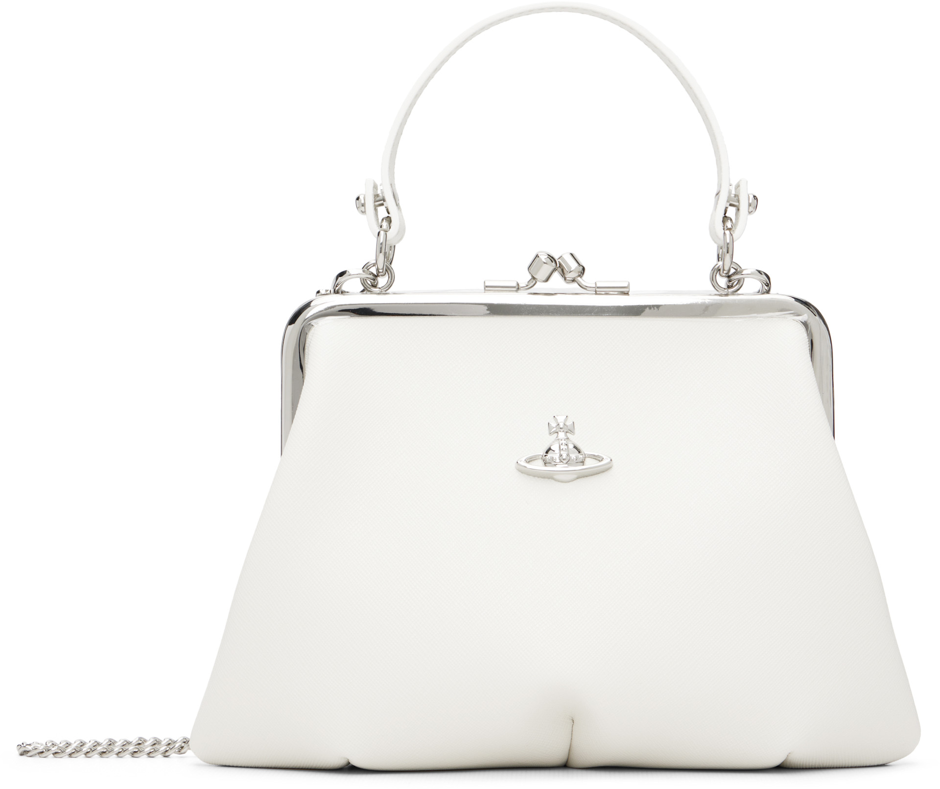 Vivienne Westwood: Off-White Granny Frame Bag | SSENSE