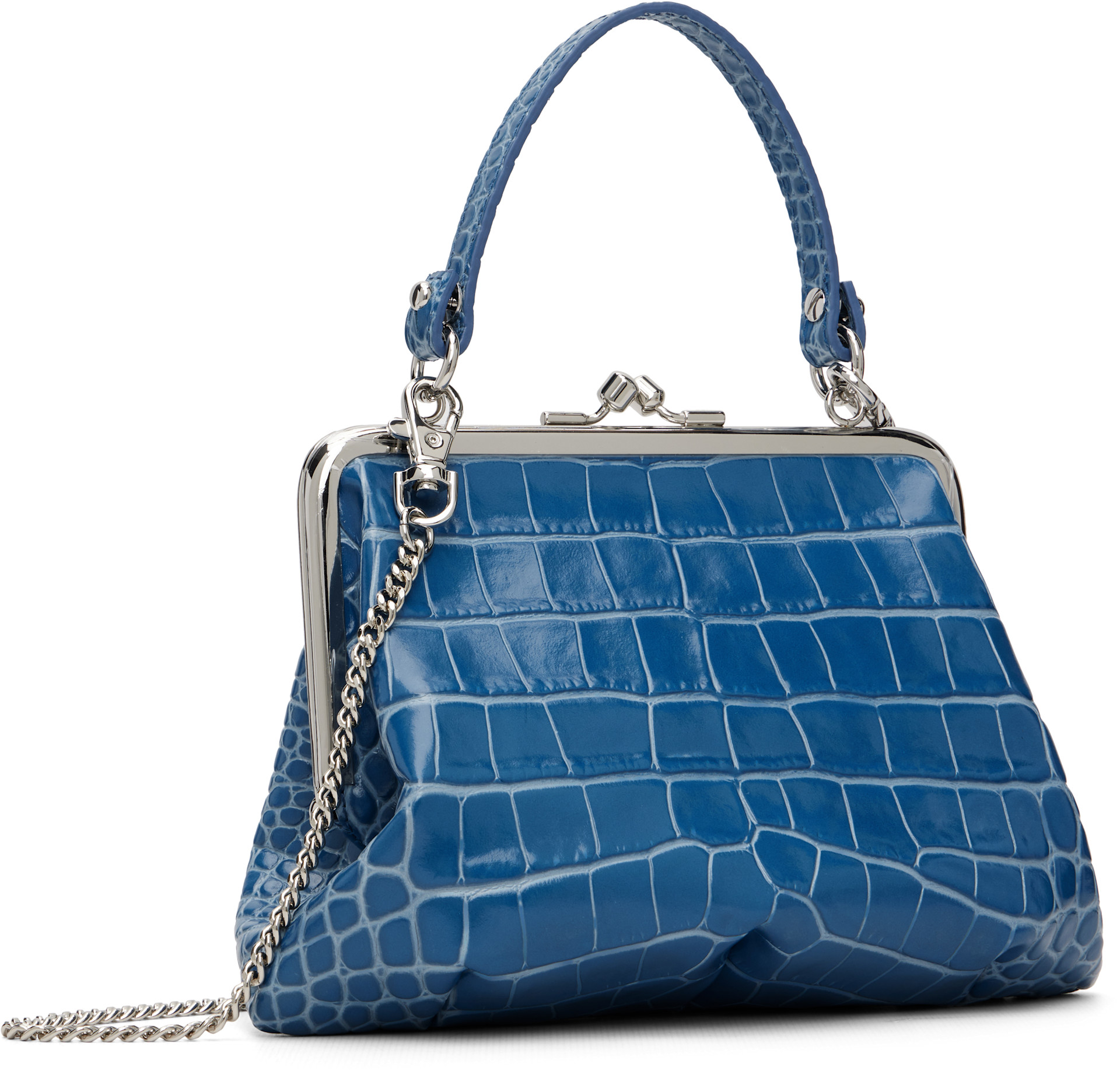 Vivienne Westwood: Blue Granny Frame Bag | SSENSE